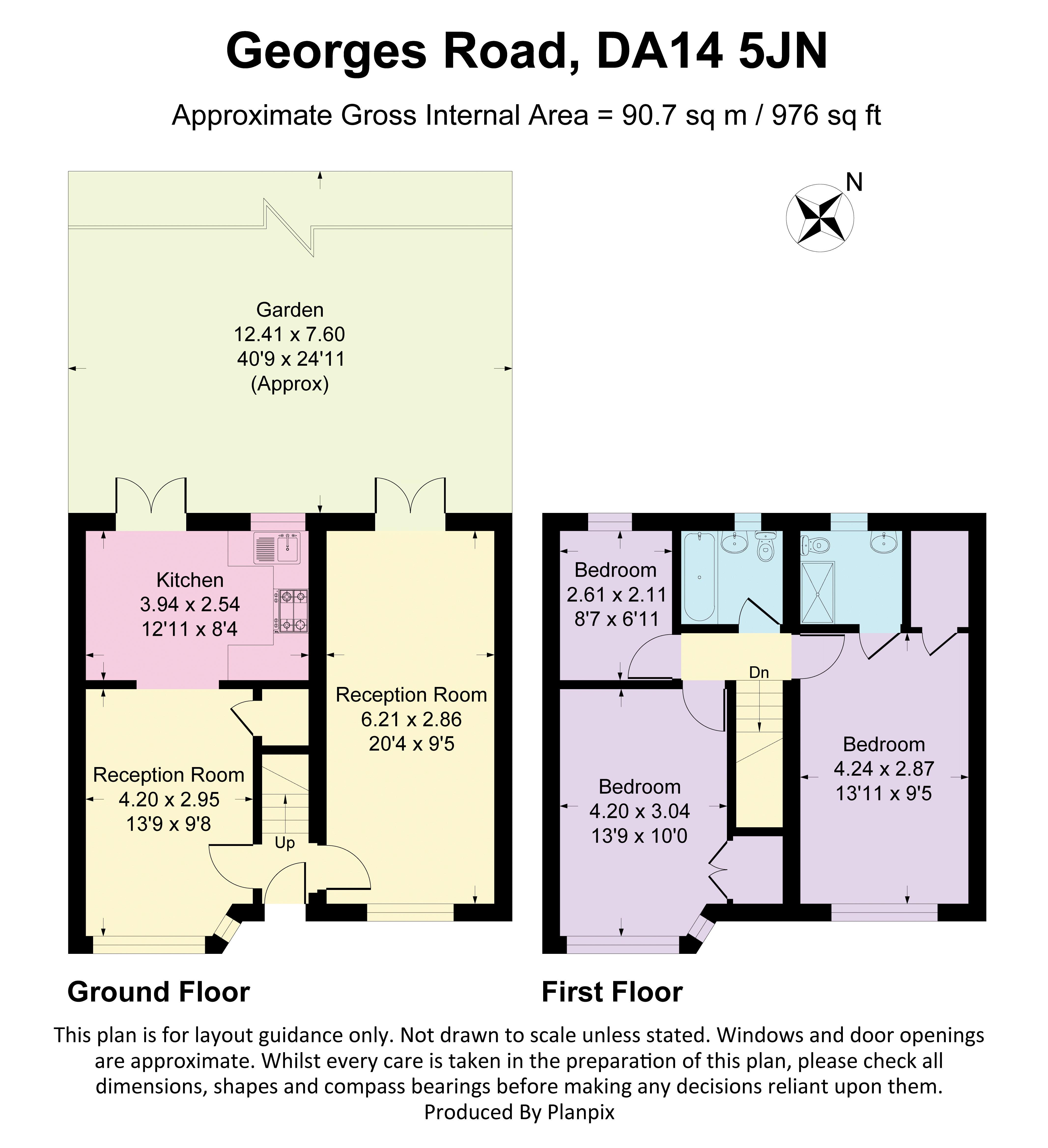 9, St. Georges Road, Sidcup floorplan