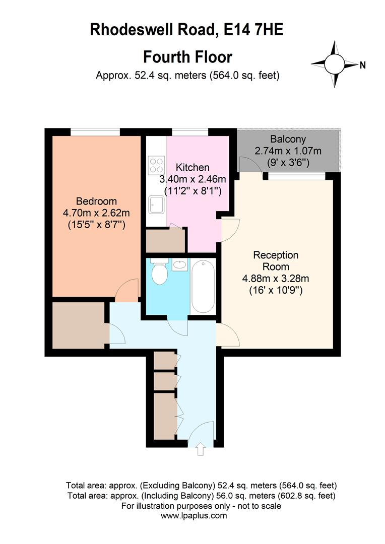 1 Bedrooms Flat to rent in Rhodeswell Road, London E14