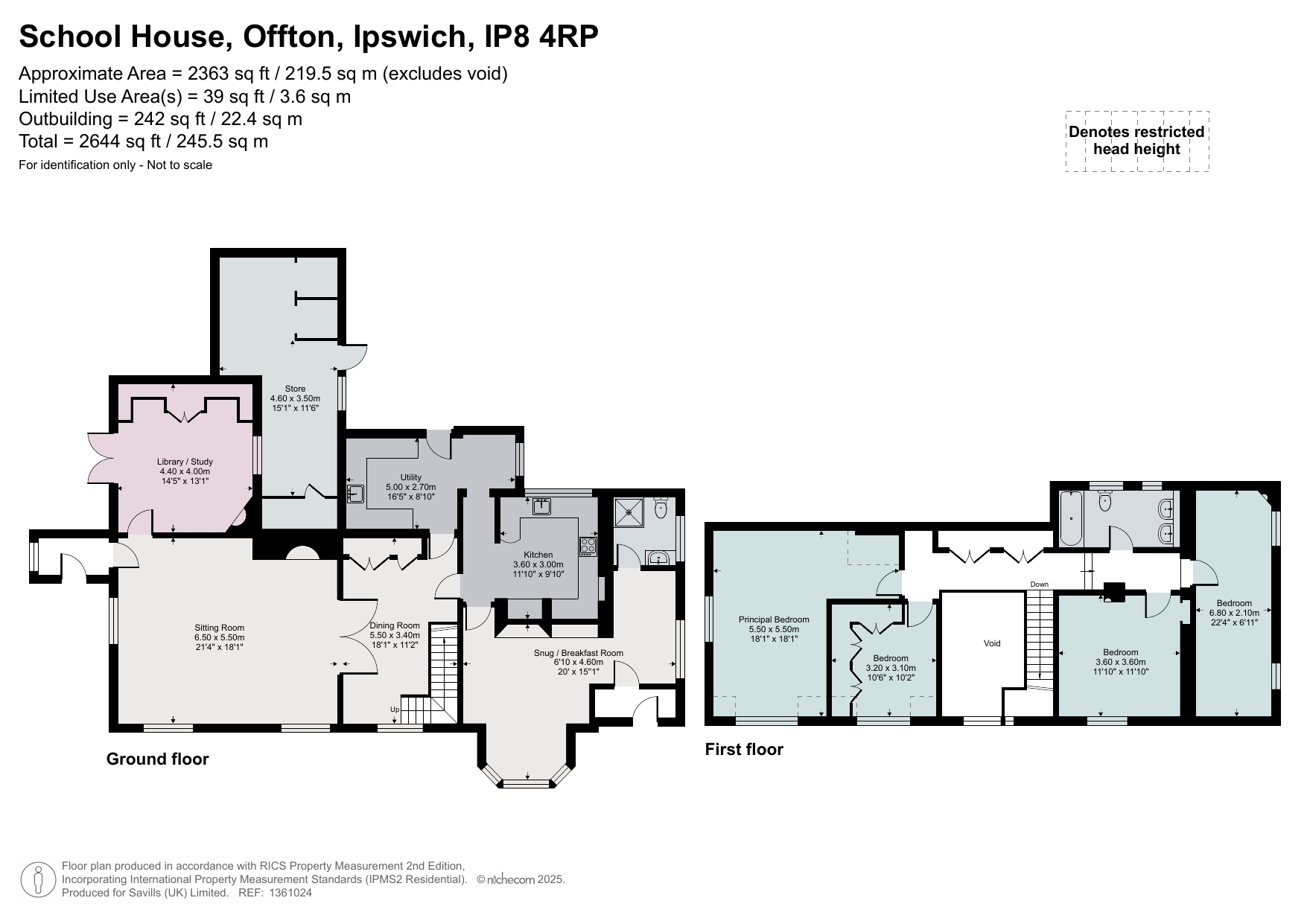 School House,, Offton, Suffolk floorplan