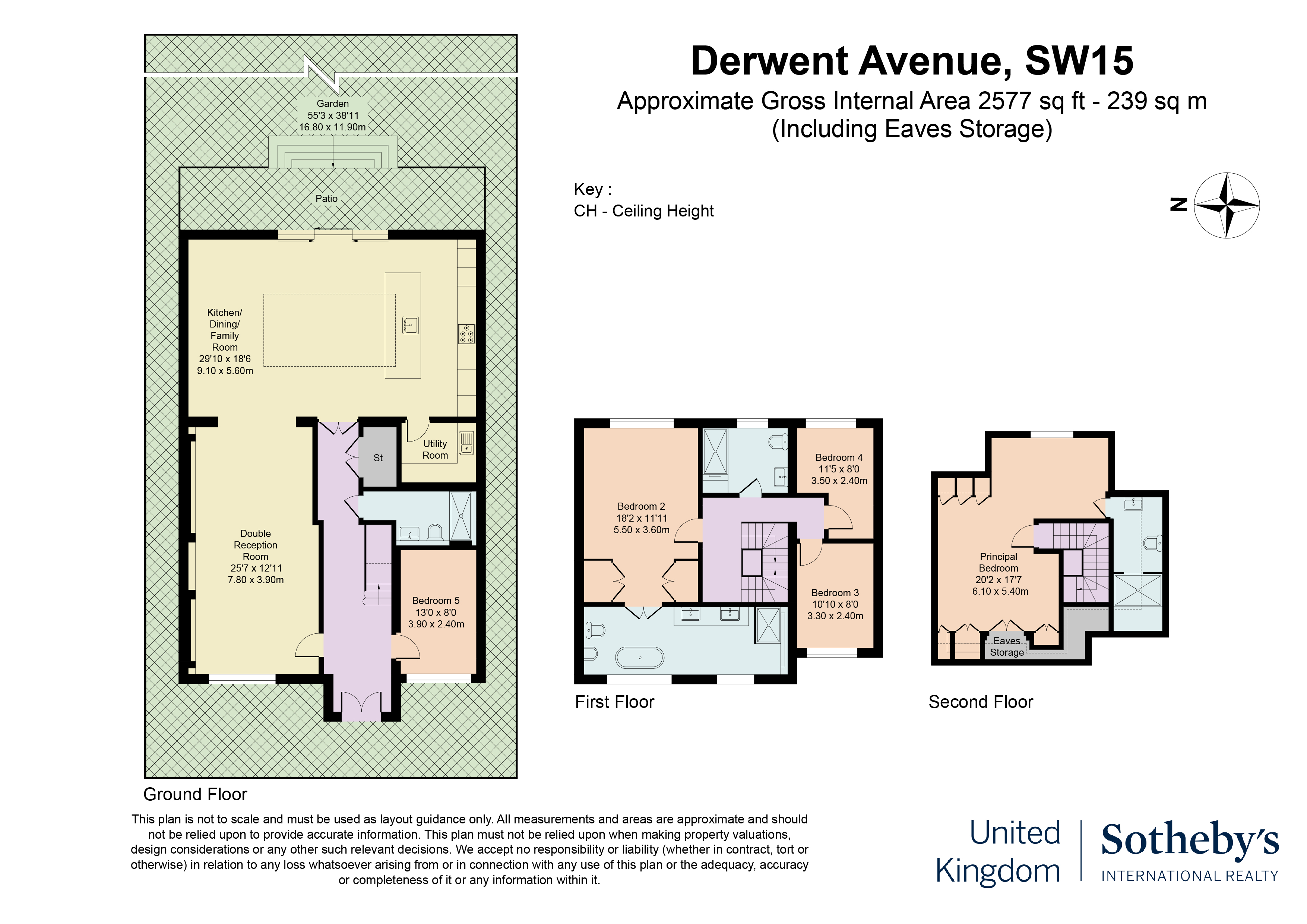 Derwent, Derwent Avenue, London floorplan