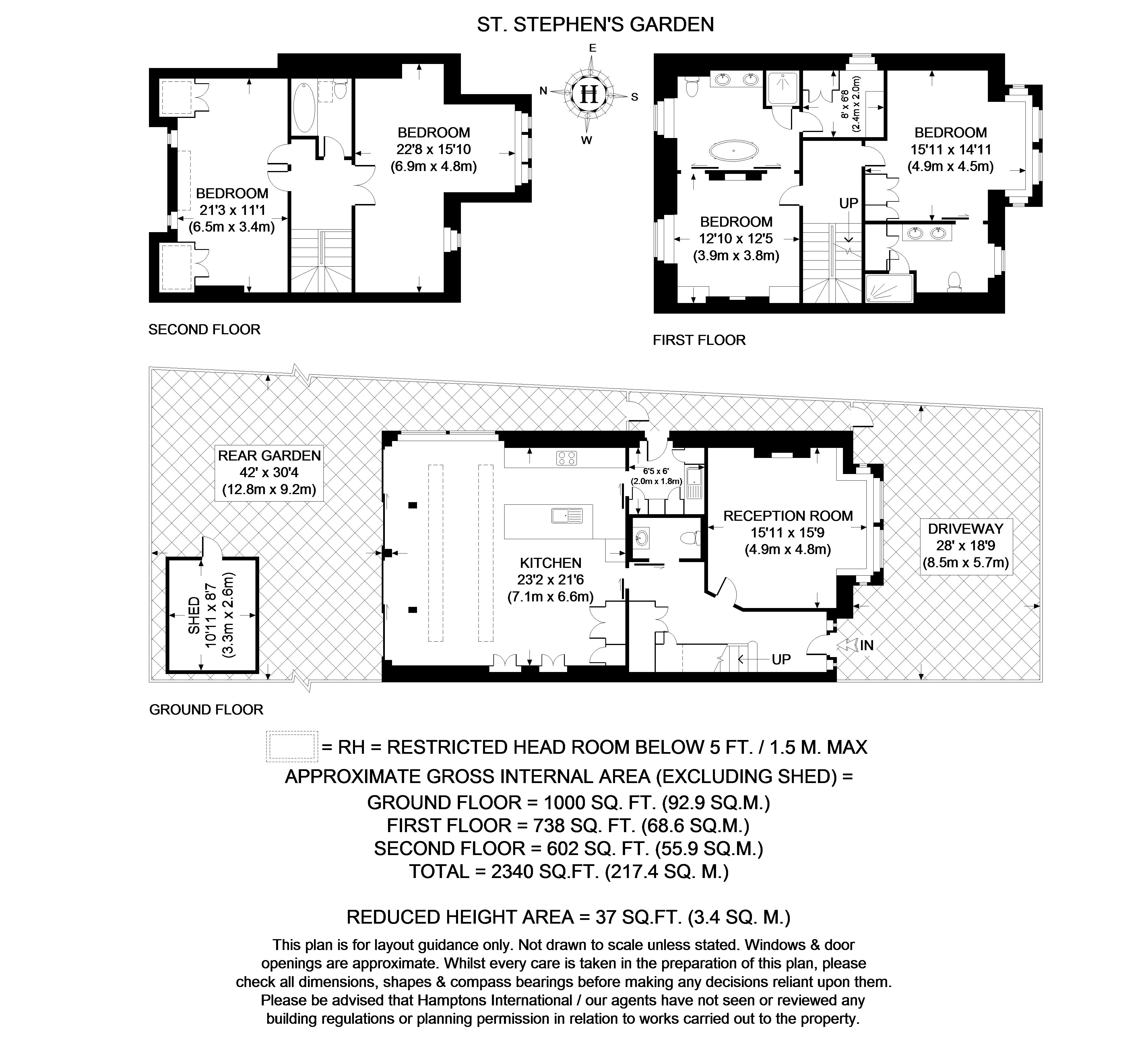 4 Bedrooms Semi-detached house to rent in St. Stephens Gardens, Twickenham TW1