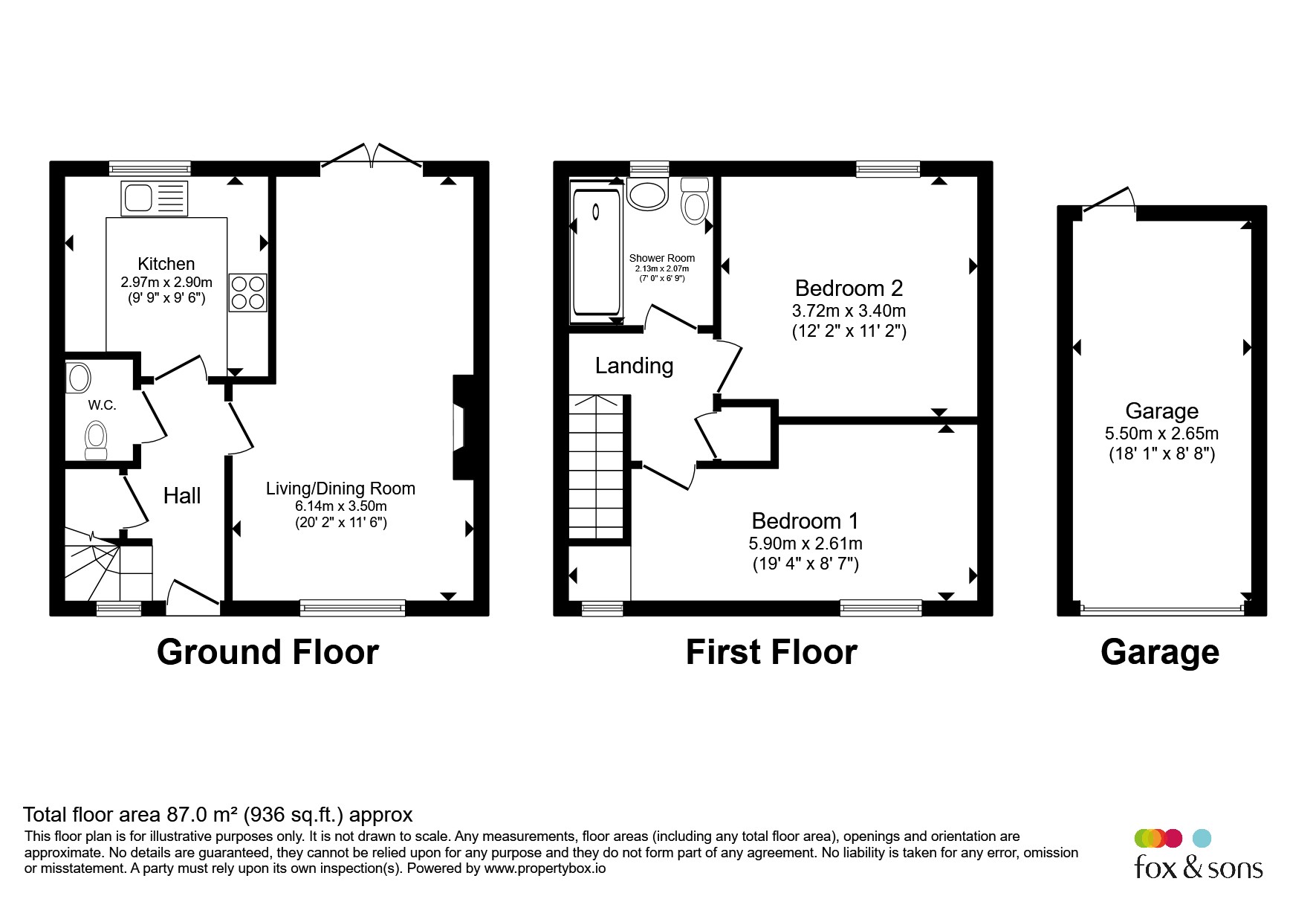 Mews Cottage, 9, Marksmead, Beaminster floorplan