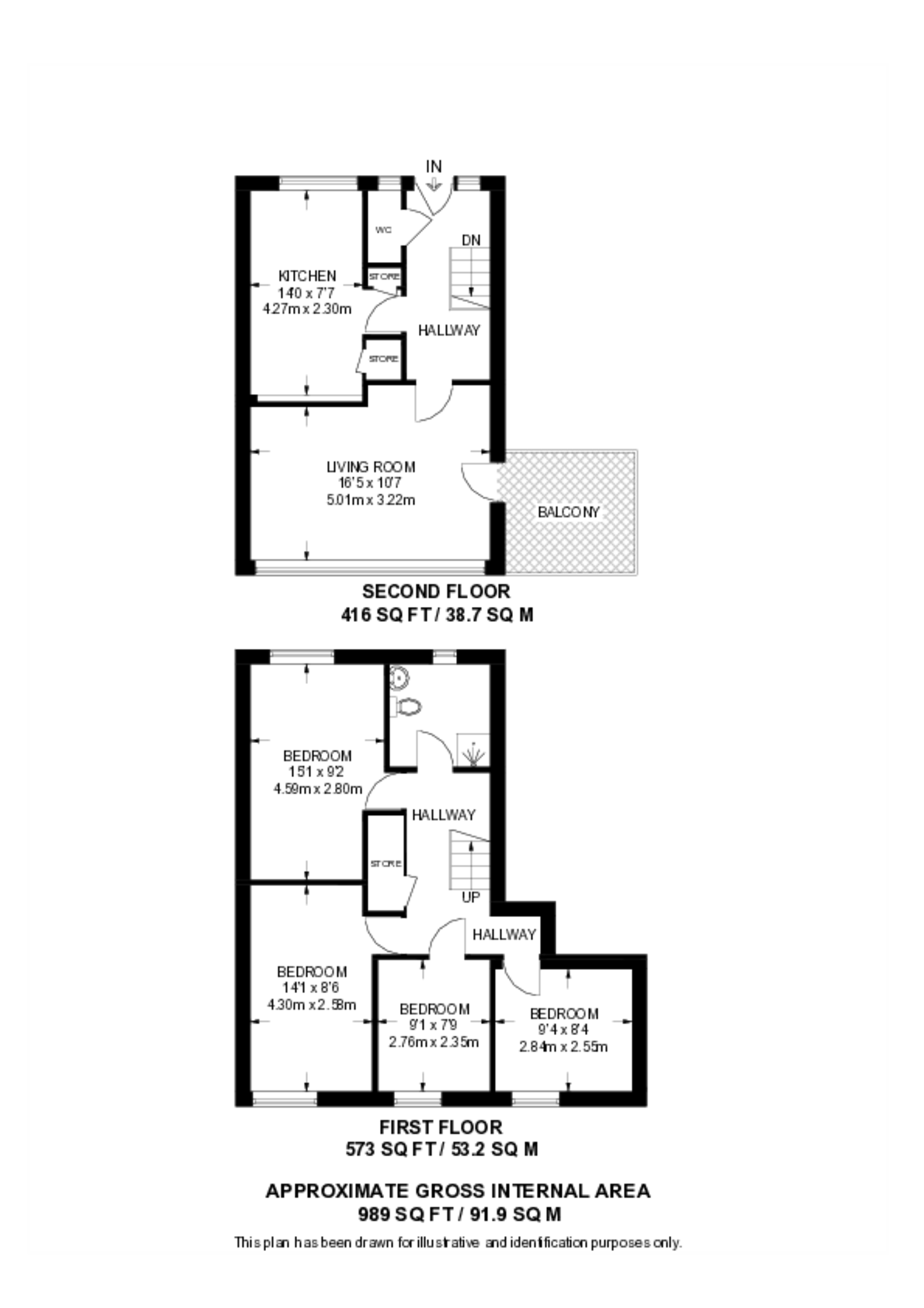 Vernon Road, E3, Bow floorplan