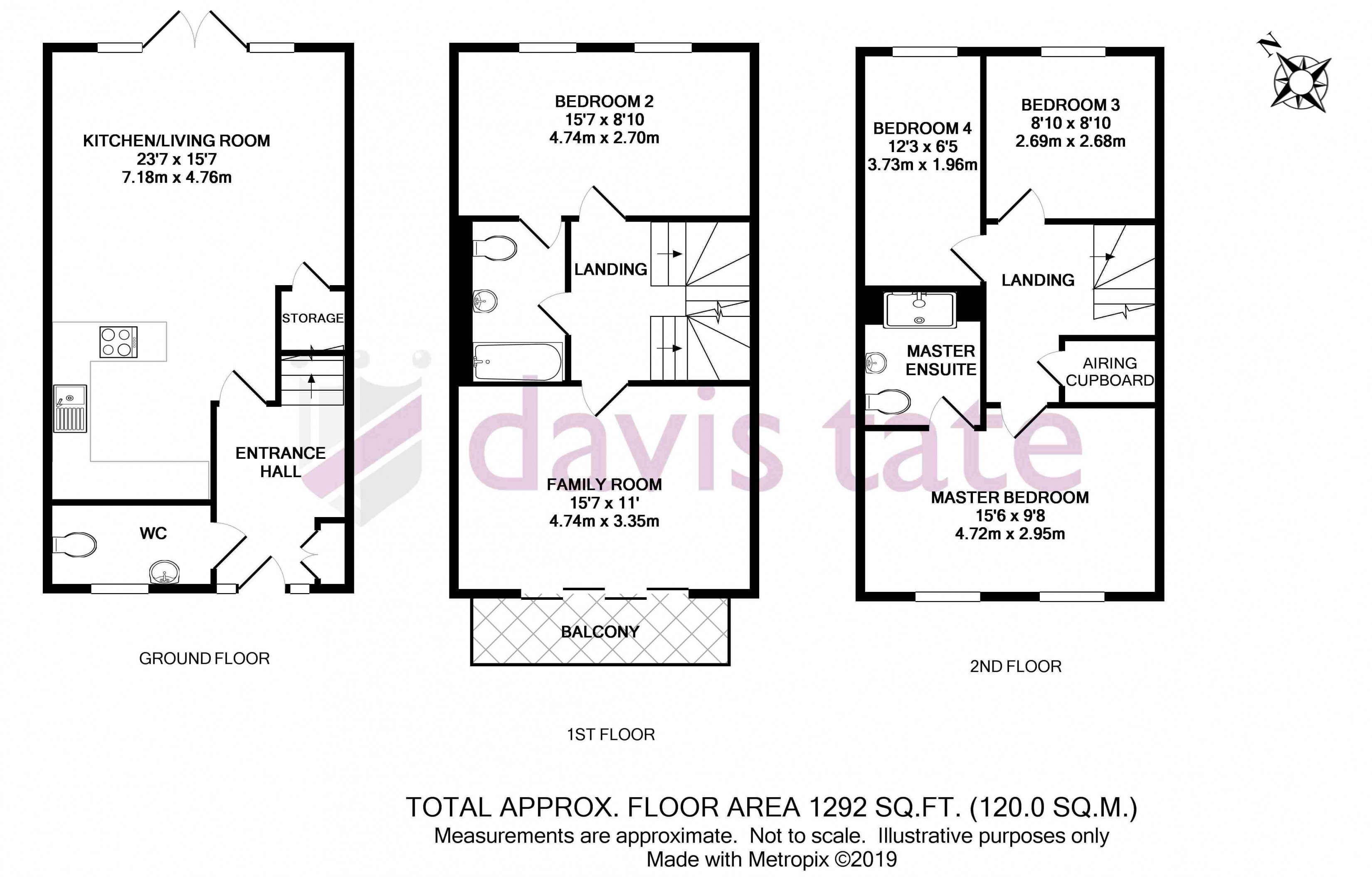 4 Bedrooms Town house for sale in Rotherfield Road, Cholsey, Wallingford OX10