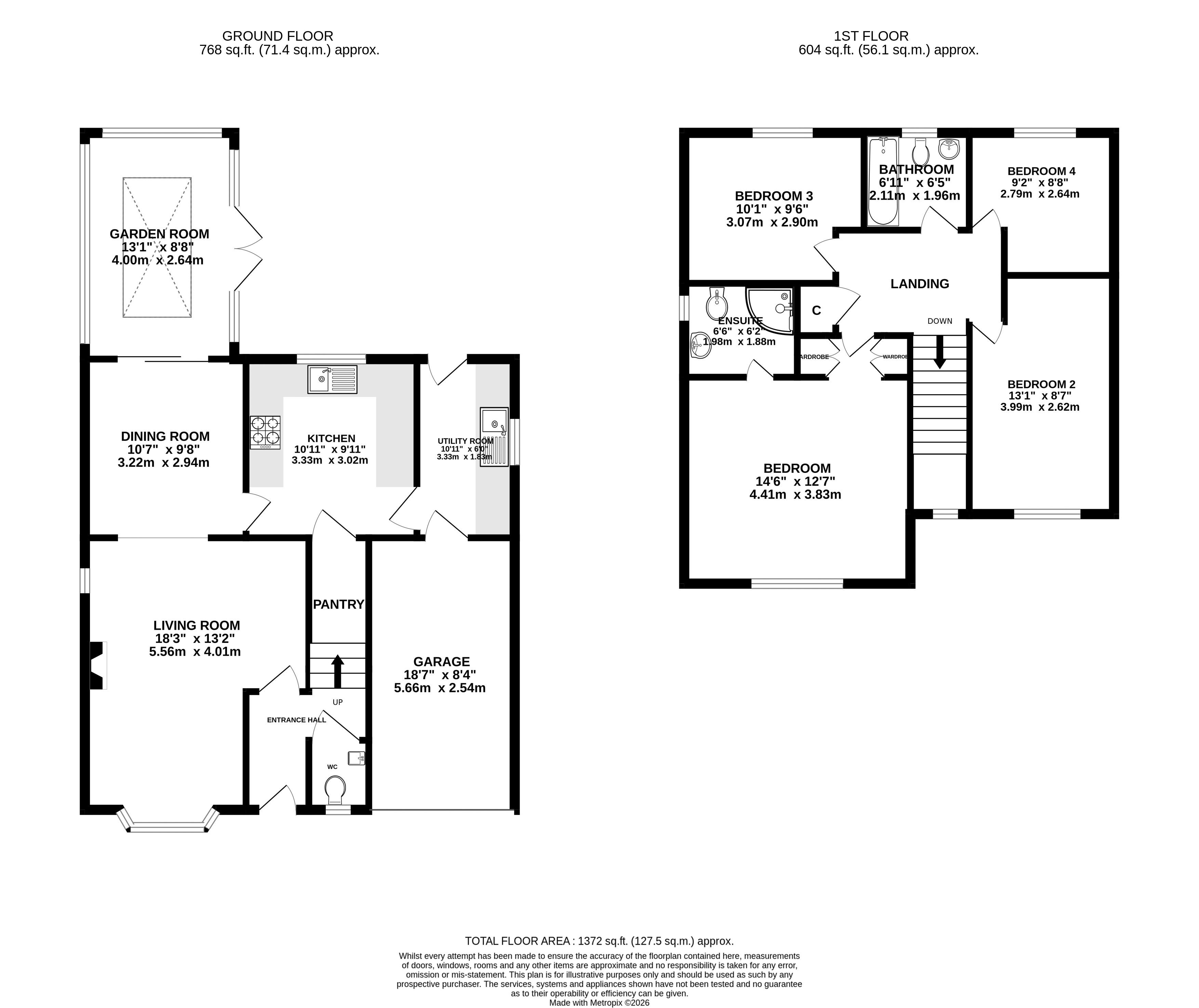 256, Kingswood Avenue, Norwich floorplan