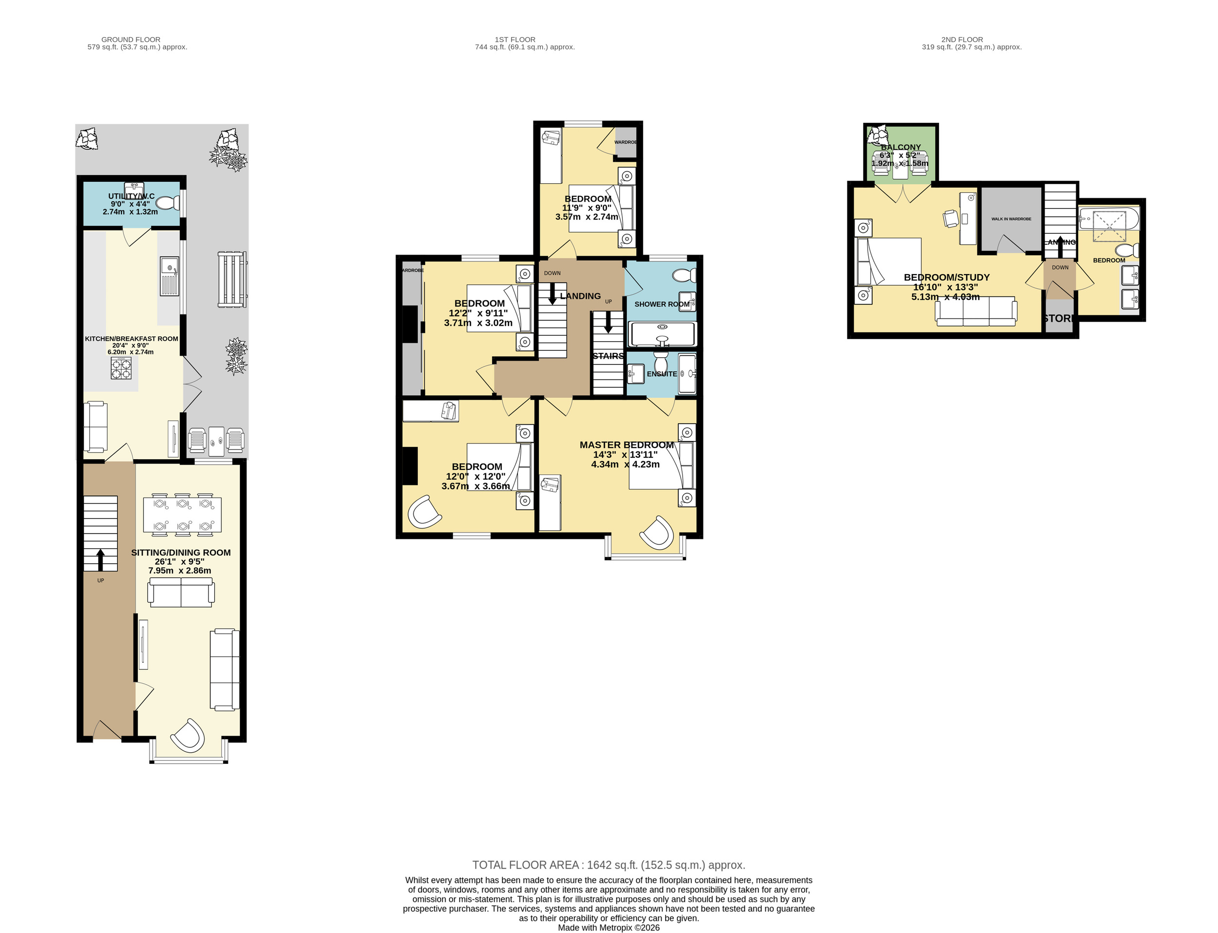 16 Cedar Road, Norwich floorplan