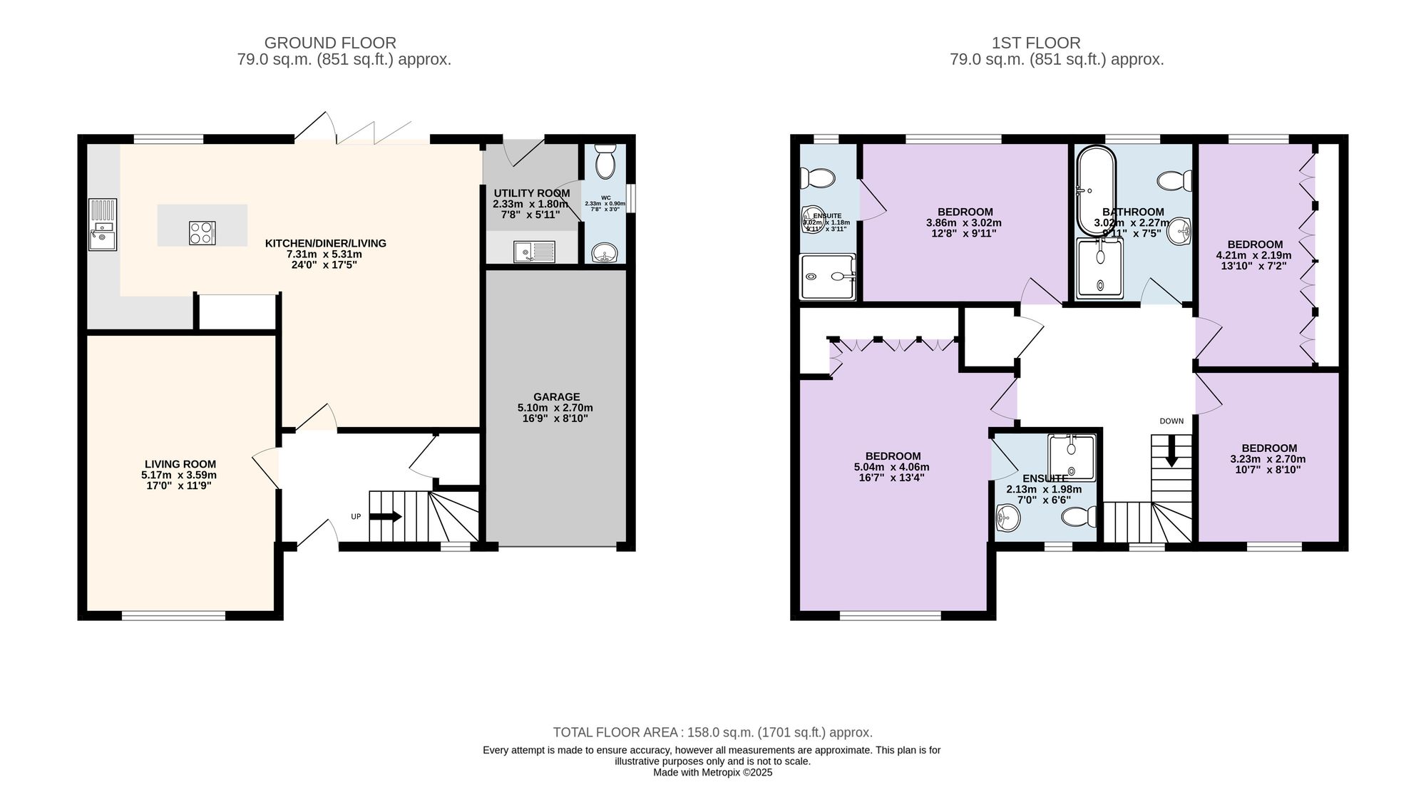 50 Hock Drive, Preston floorplan