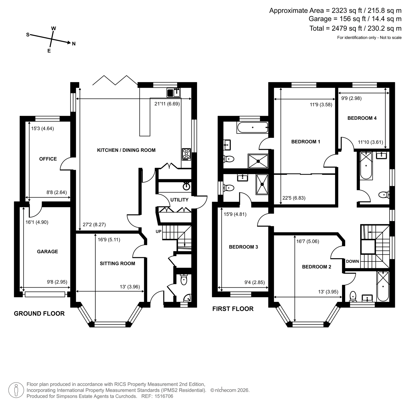 47, Speer Road, Thames Ditton floorplan