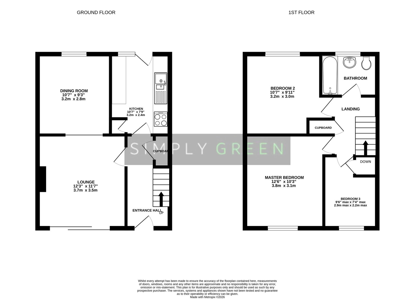 5, Audley Rise, Newton Abbot floorplan