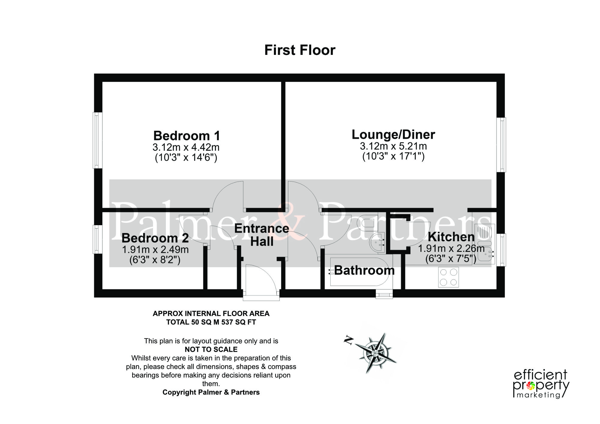 King Edward Court, Chelmsford floorplan
