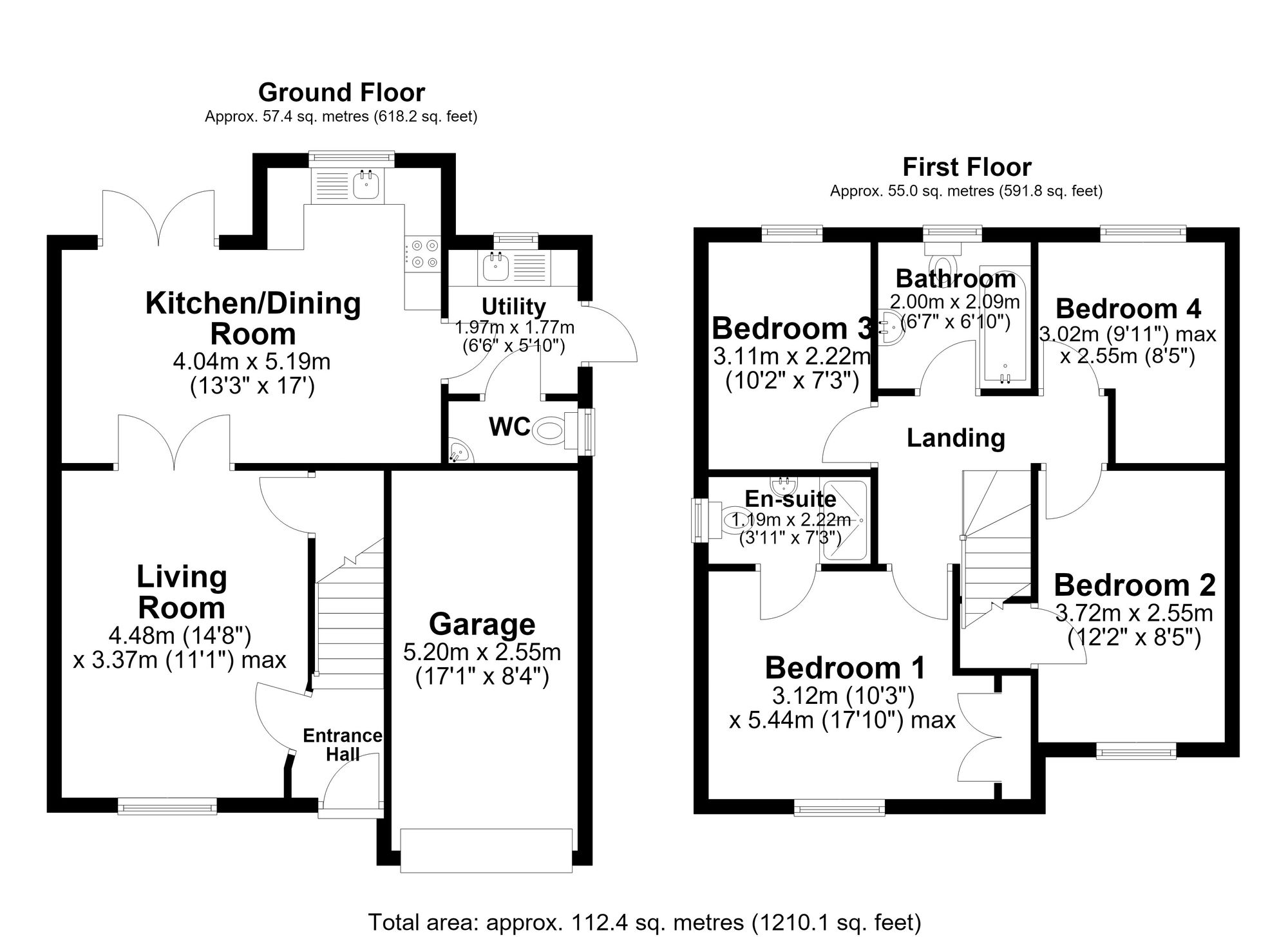 35 Edgewater Place, Warrington floorplan