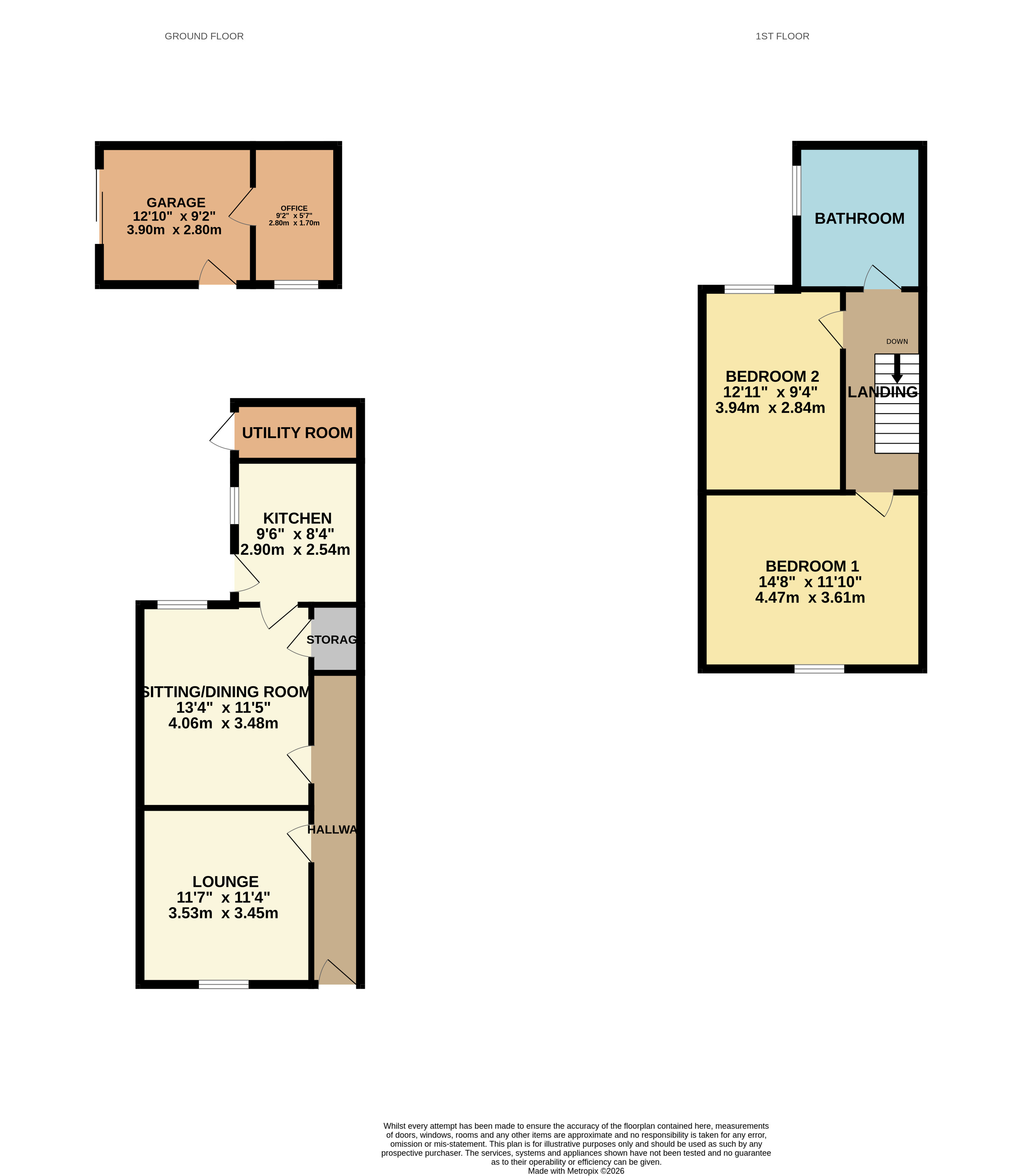 Church Road, Northwich floorplan