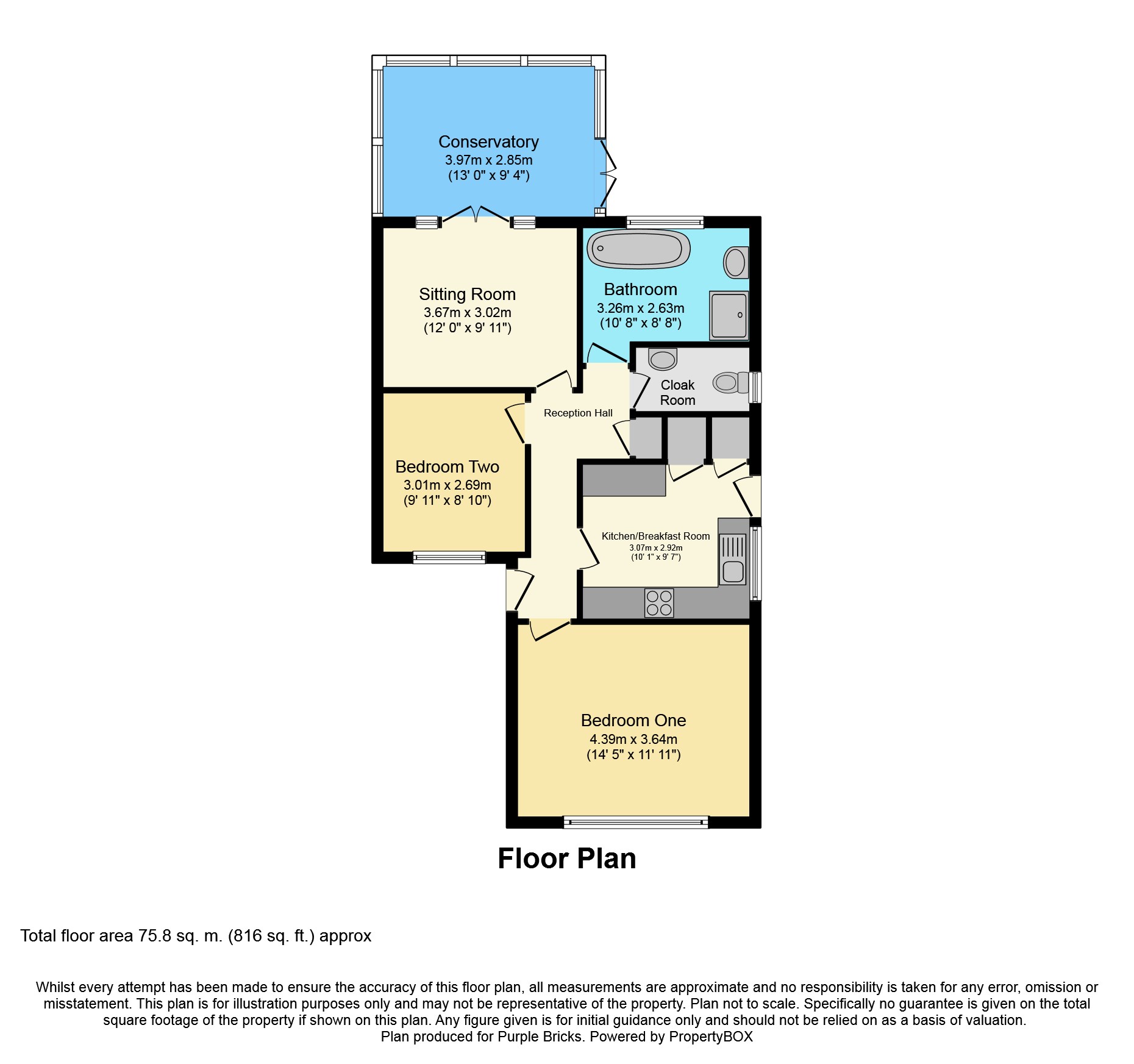 2 Bedrooms Semi-detached bungalow for sale in Avonmead, Swindon SN25
