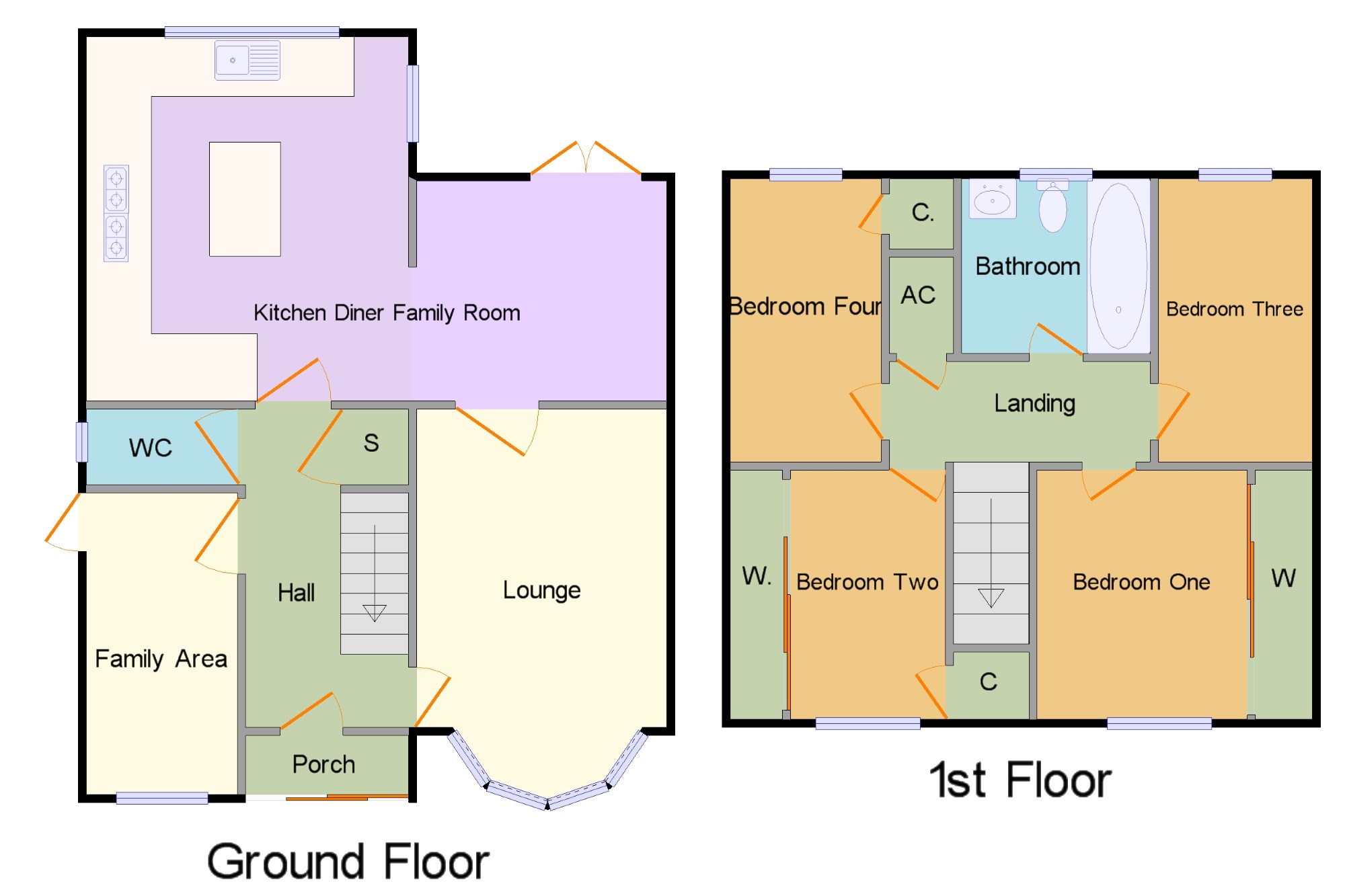 4 Bedrooms Detached house for sale in Newport Close, Walkwood, Redditch, Worcestershire B97