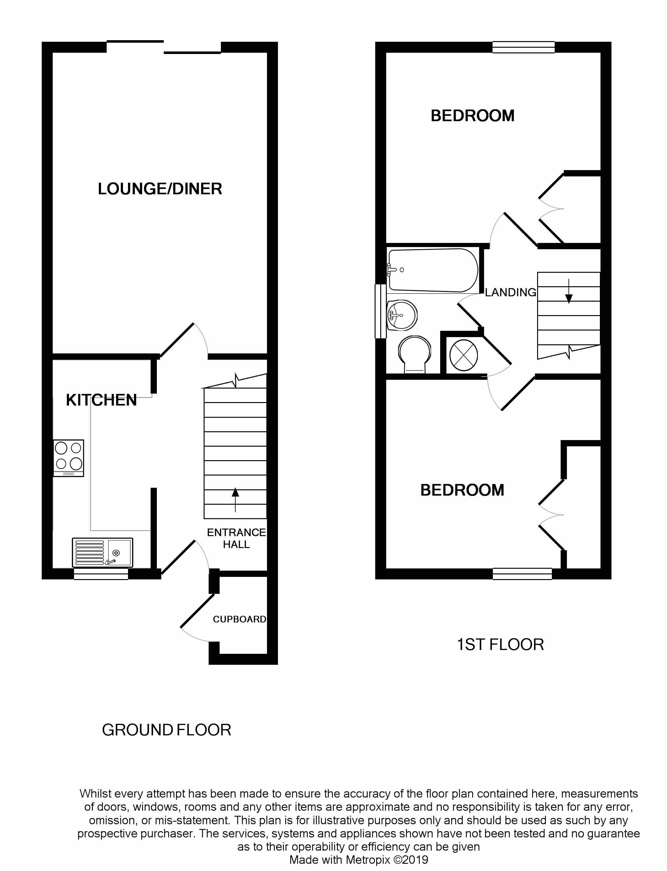 2 Bedrooms Terraced house to rent in Cypress Grove, Ash Vale, Aldershot GU12