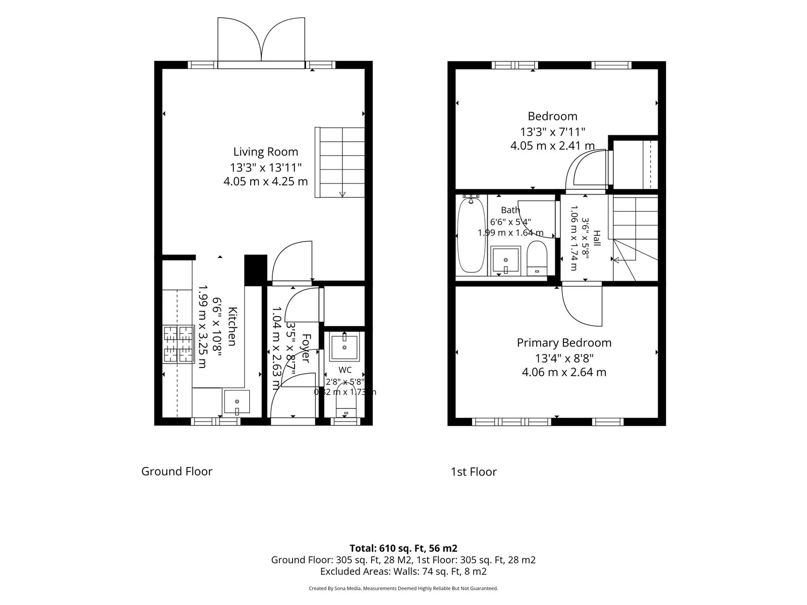 10, Verdant Green Close, Manchester floorplan