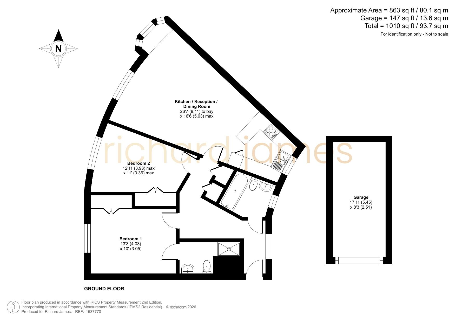 Haydon End, Swindon floorplan
