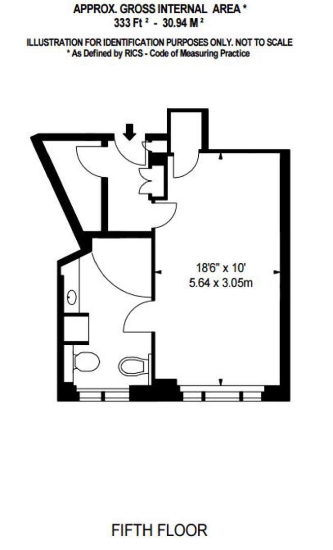 Flat 68, 39, Hill Street, Mayfair floorplan