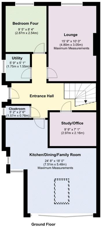 30, Hill View Road, Fareham floorplan