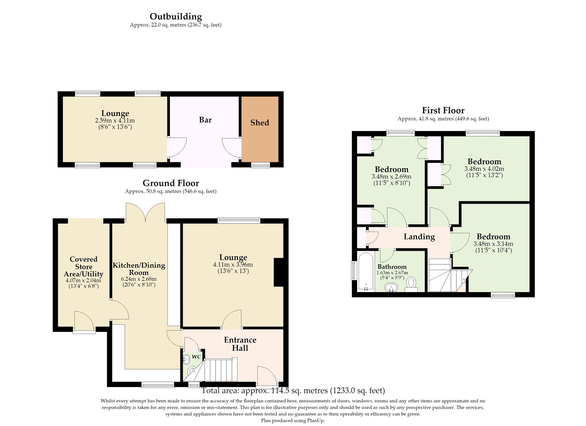 56 Barton Road, Norwich floorplan