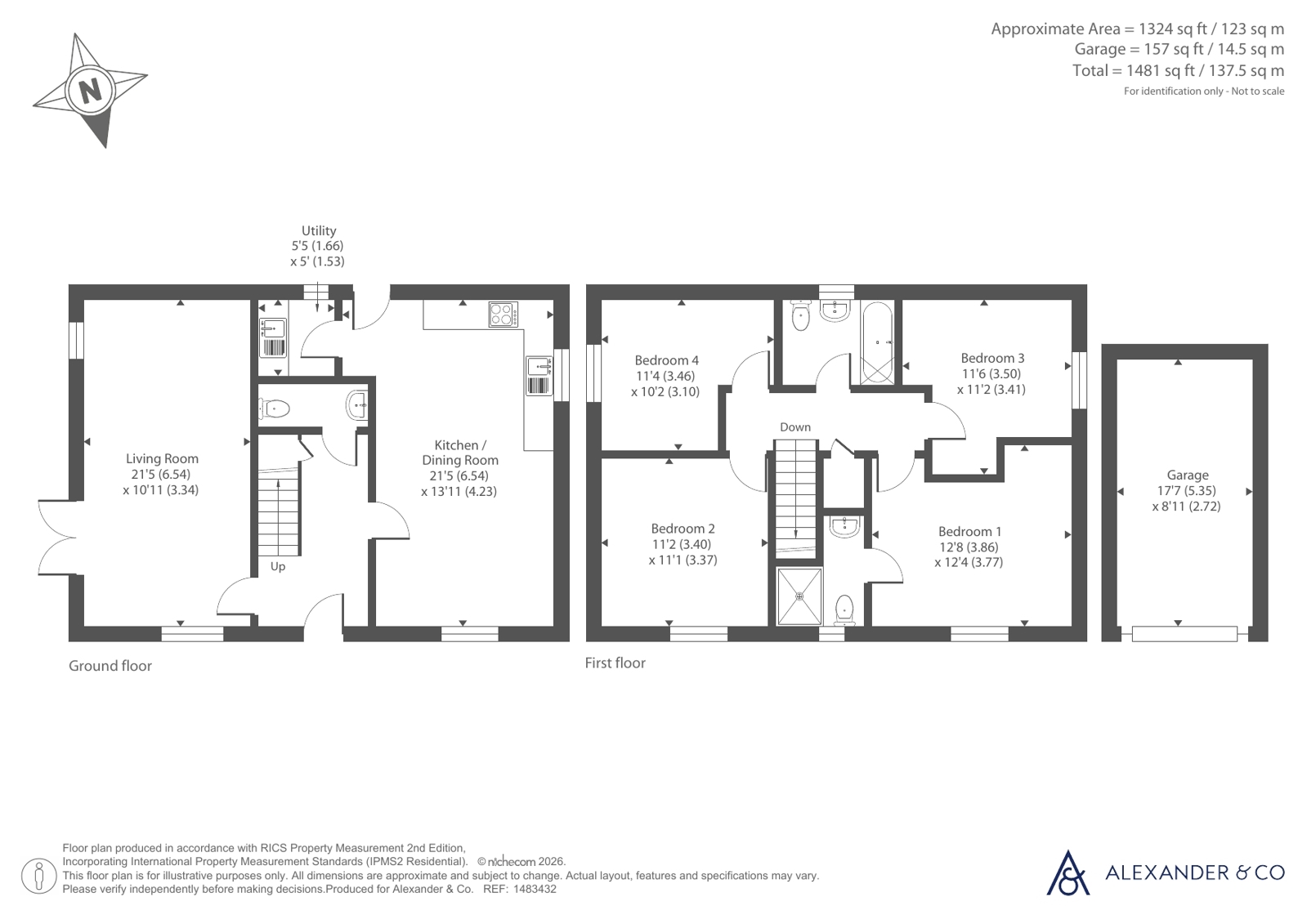 39, Lagonda Drive, Northamptonshire floorplan