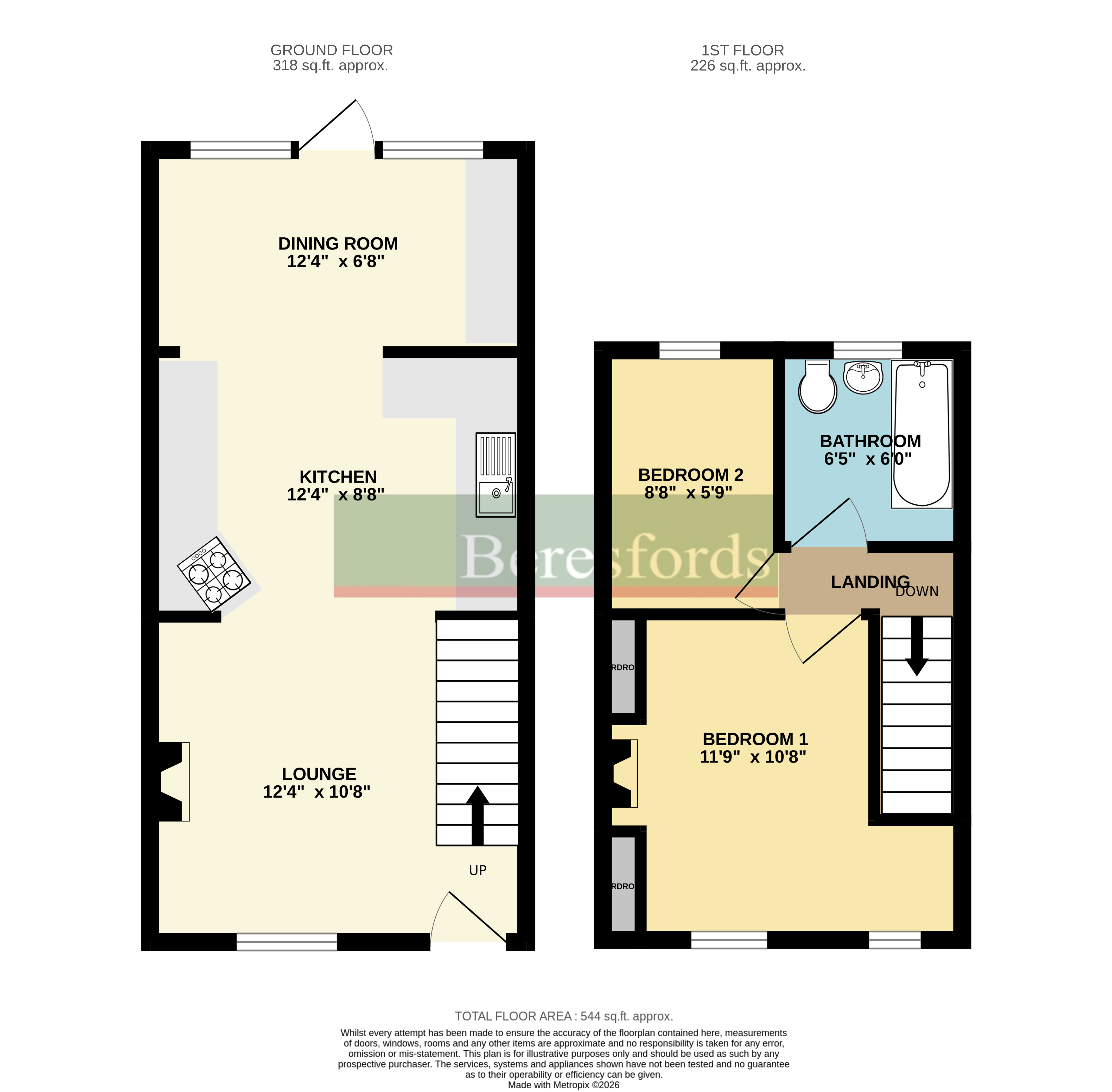 40, Wharf Road, Essex floorplan