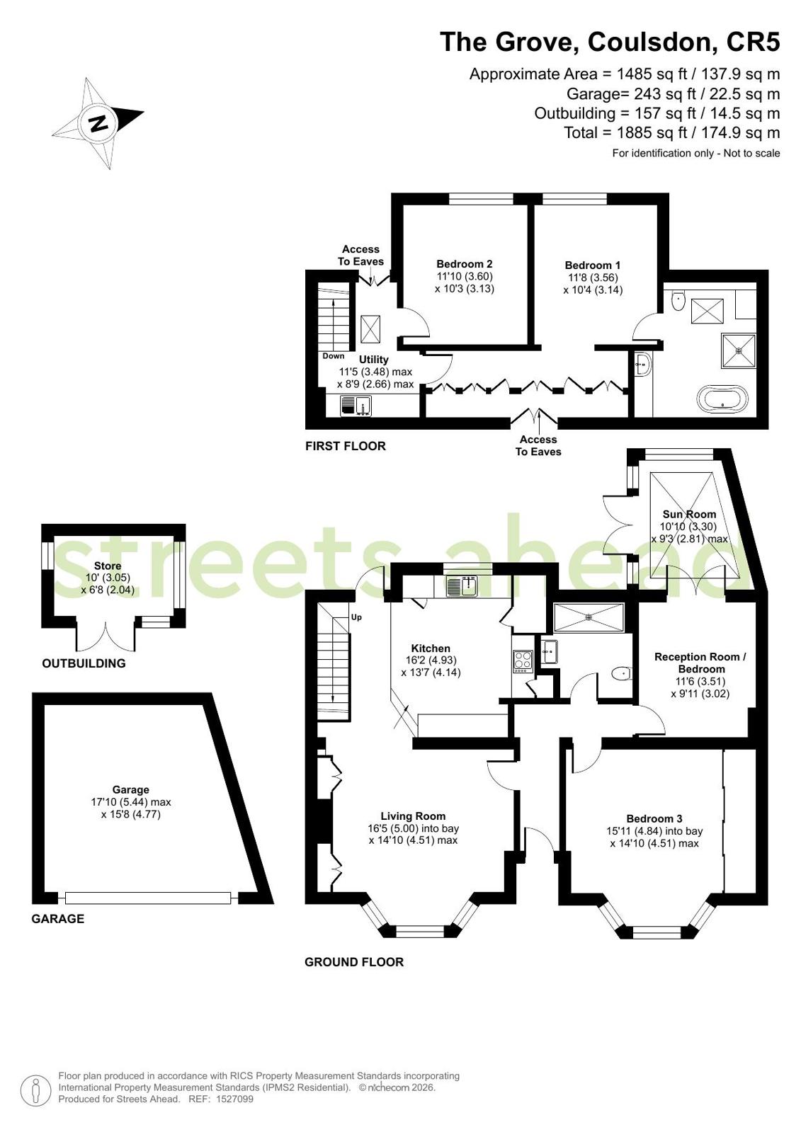 11A, The Grove, Coulsdon floorplan