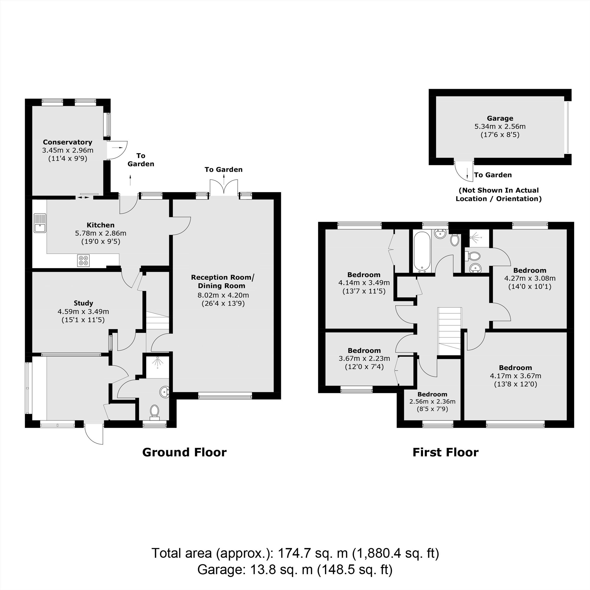 58, Ravensbourne Park Crescent, London floorplan