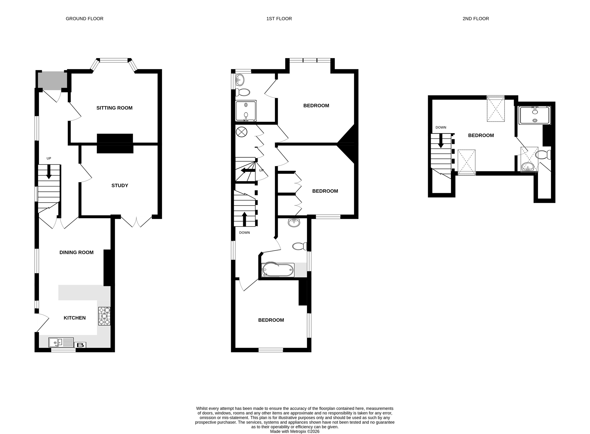 32, Stanhope Road, Deal floorplan