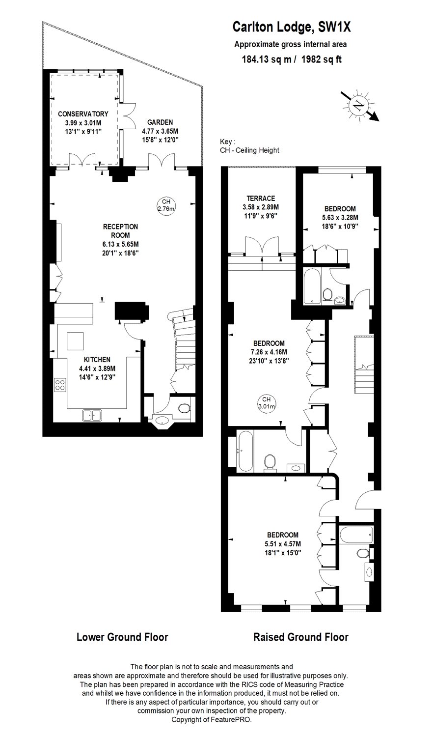 3 Bedrooms Flat to rent in Carlton Lodge, 37-39 Lowndes Street, Belgravia SW1X