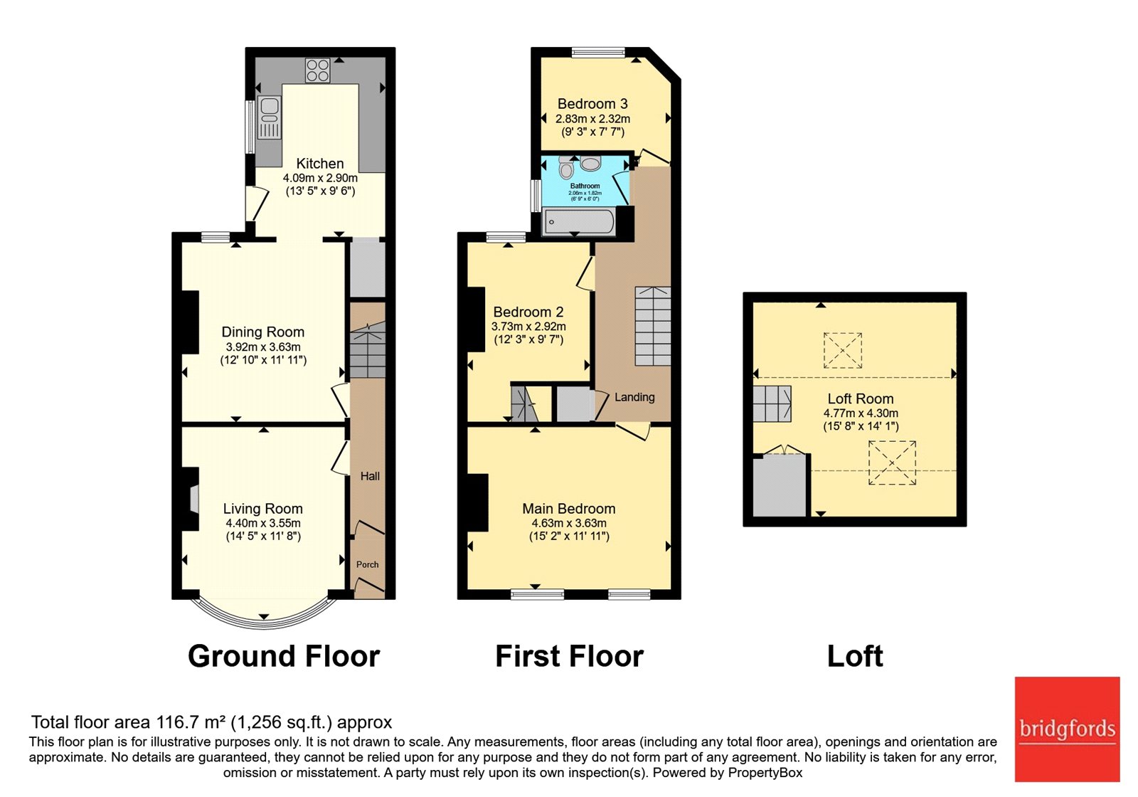 3, Feilden Place, Blackburn floorplan