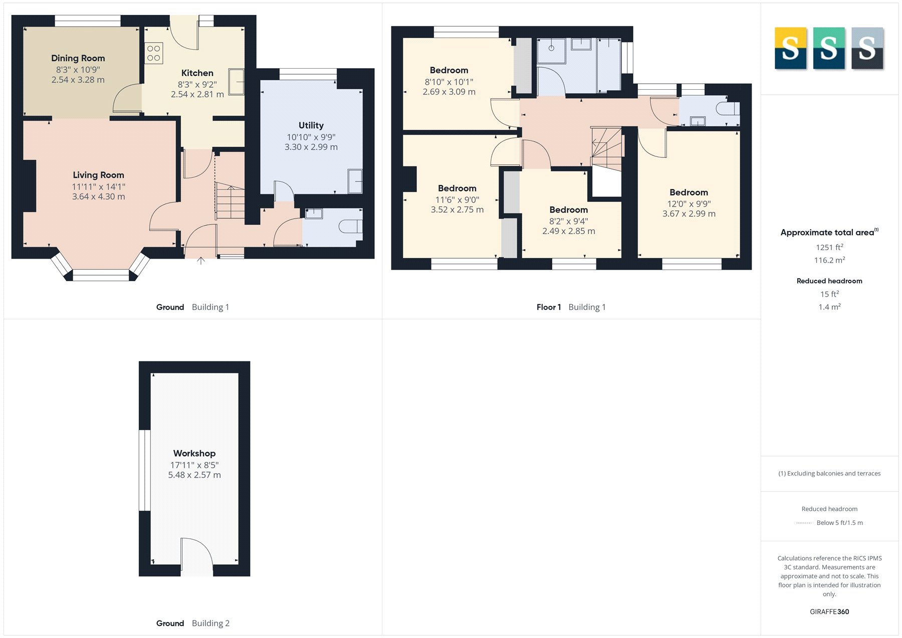 42, Rivermead Road, Surrey floorplan