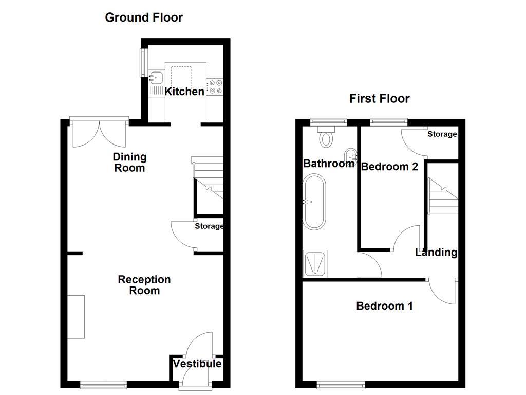 605, Walmersley Road, Bury floorplan