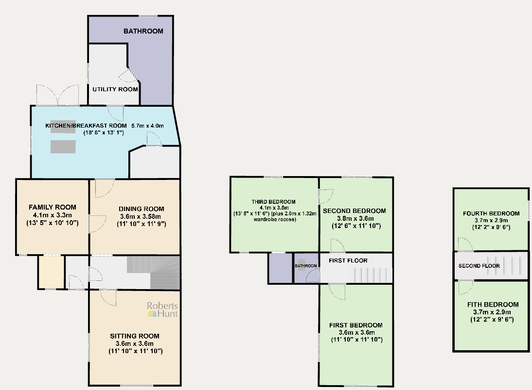 Holly Tree Cottage, St Dunstan's Road, Lower Feltham floorplan