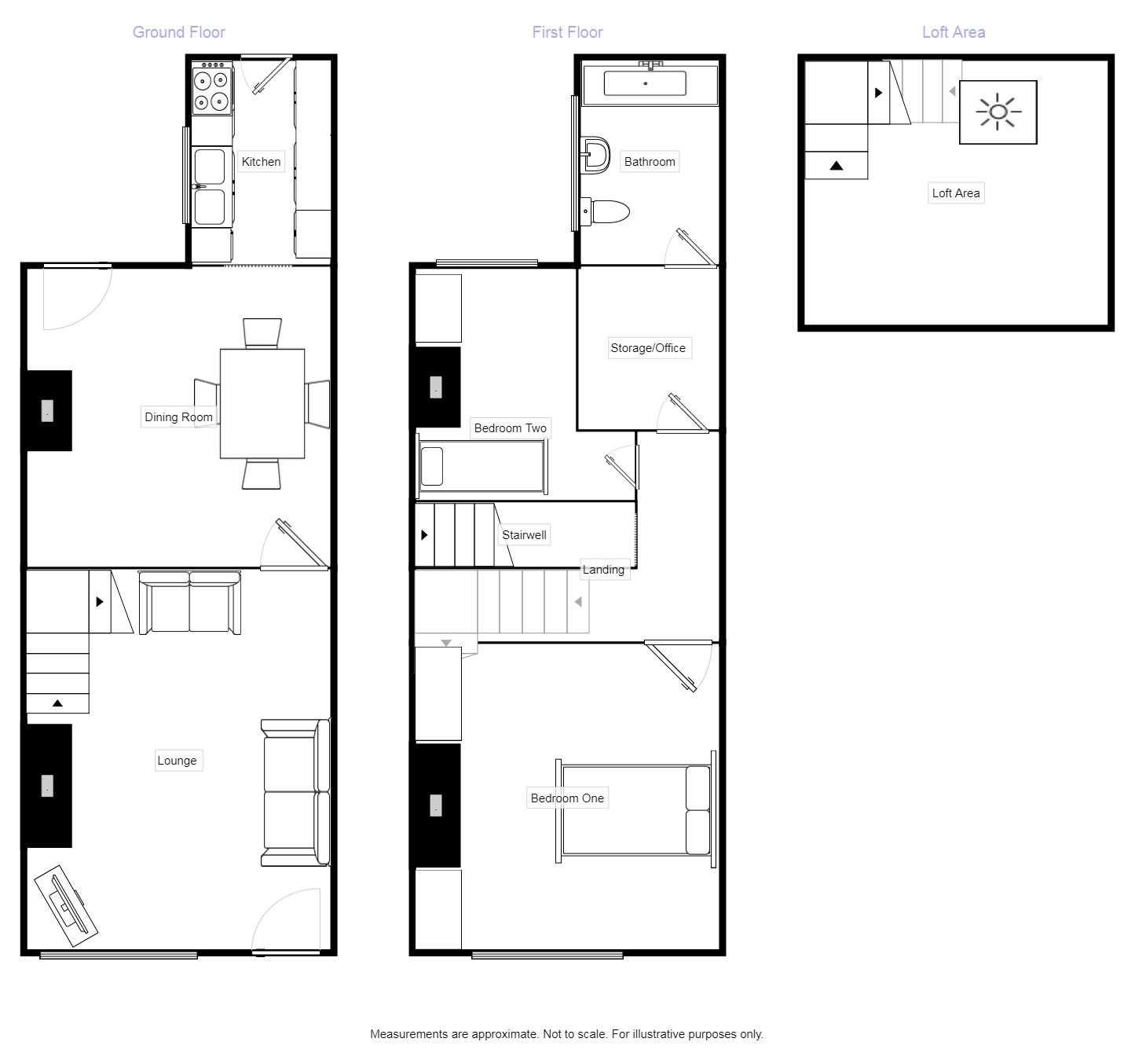 2 Bedrooms Terraced house for sale in Dialstone Lane, Stockport SK2