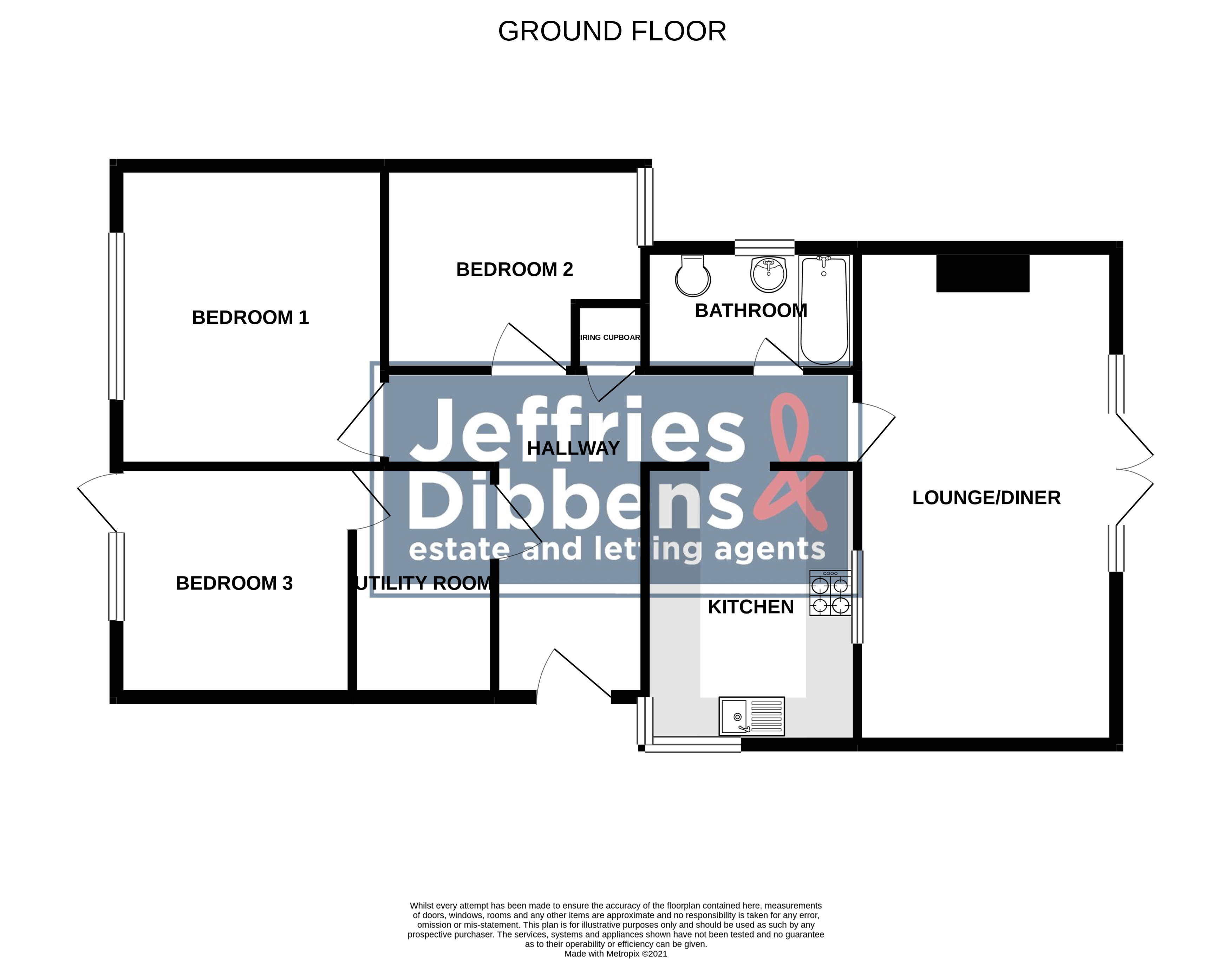Masefield Crescent, Cowplain, Waterlooville PO8, 3 bedroom semi