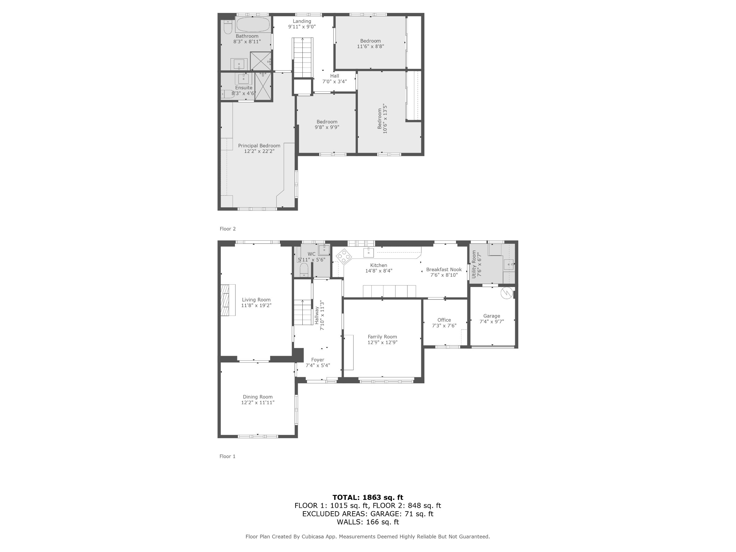 1 Stocks Road, Leicester floorplan