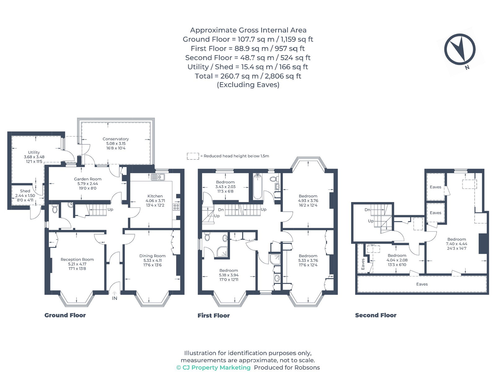 Chester Road, Northwood floorplan