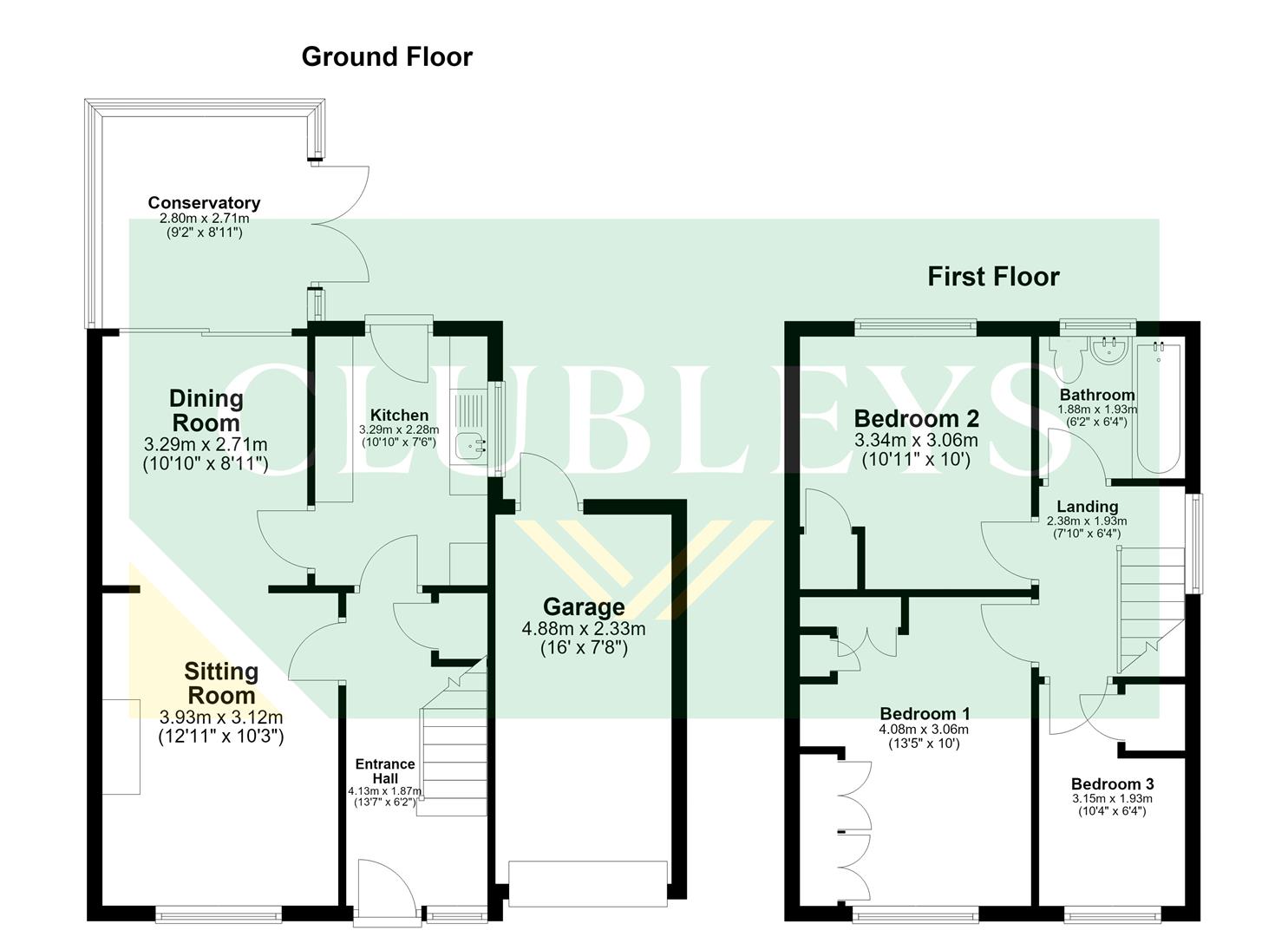 14, Moorfield Way, Wilberfoss floorplan