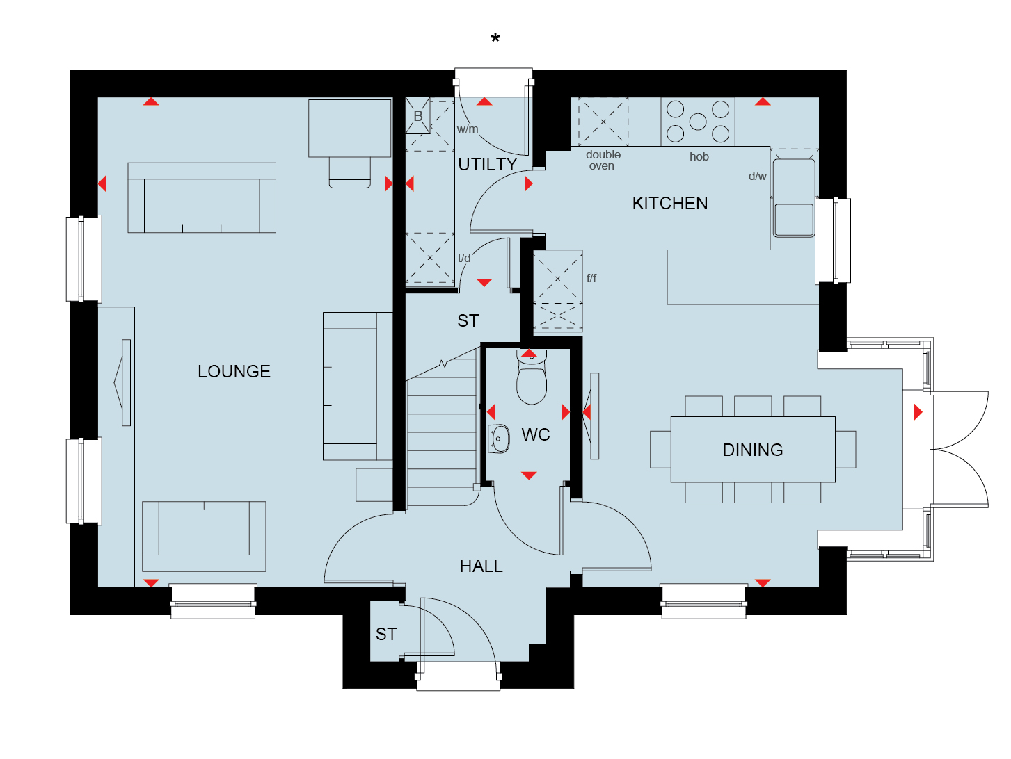 H9309258, Grimston Road, South Wootton, King's Lynn floorplan
