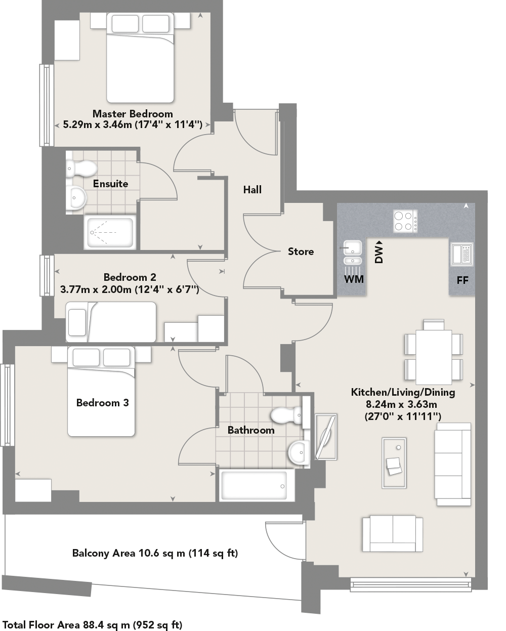 3 Bedrooms Flat for sale in Cricklewood Lane, London NW2