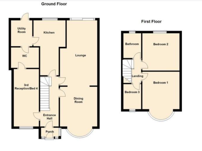 12, Trevanie Avenue, Birmingham floorplan