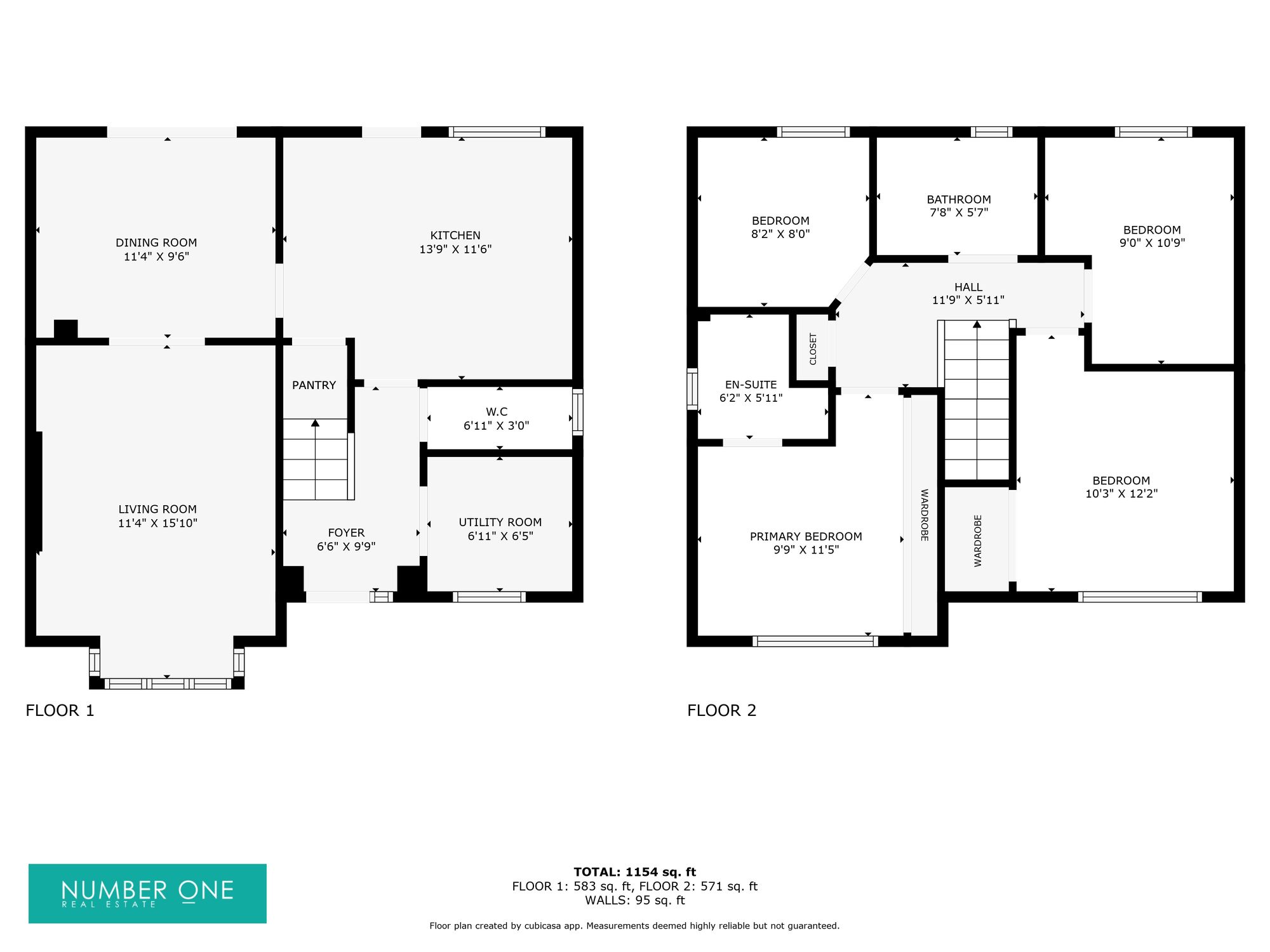 36 Rockfield Grove, Caldicot floorplan