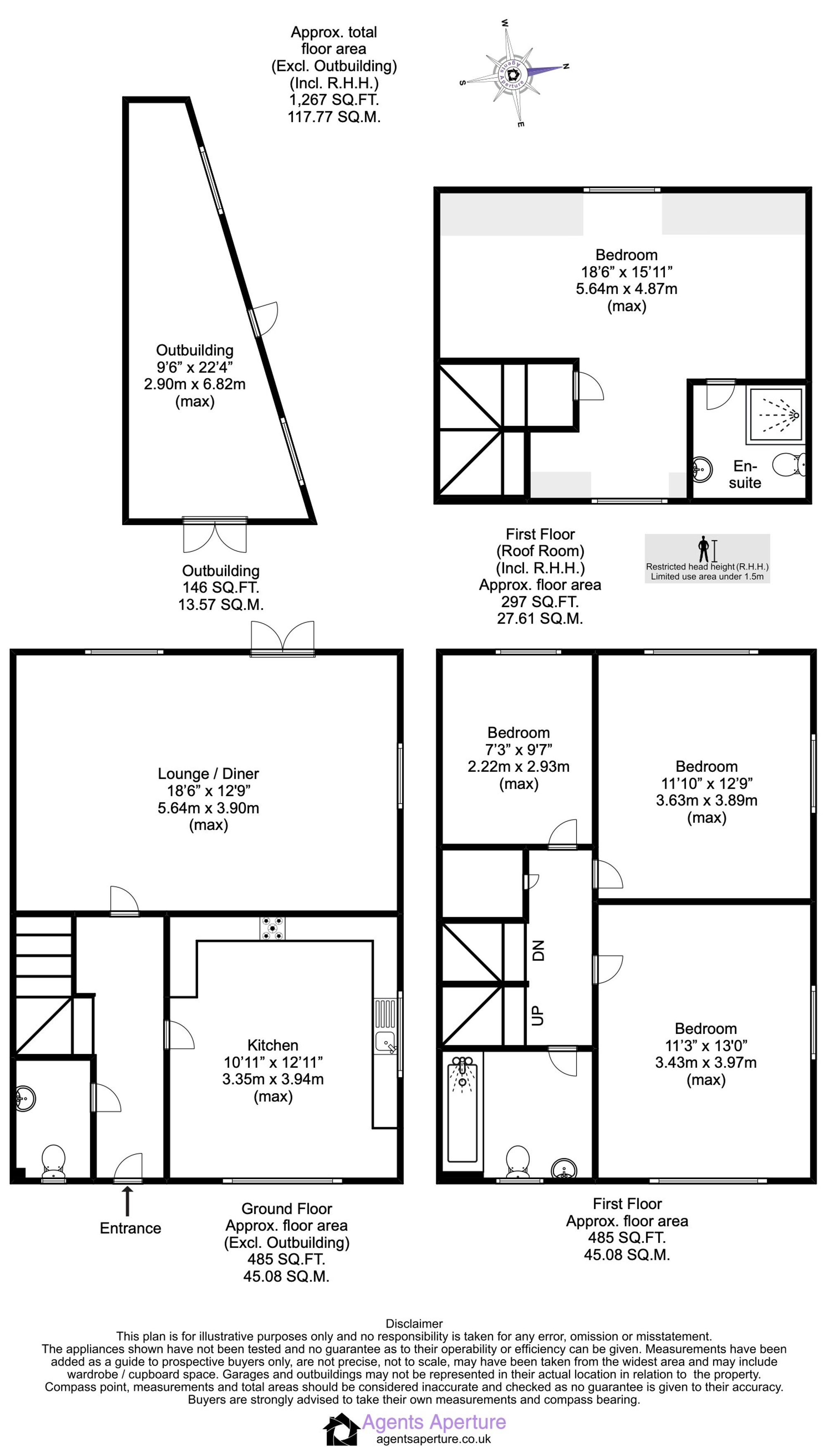 103 Blacklands, West Malling floorplan