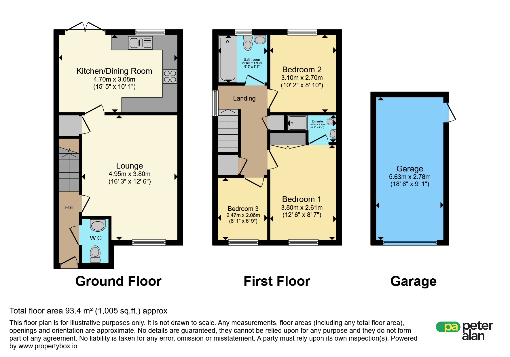 2, Hafod Wen, Bridgend floorplan