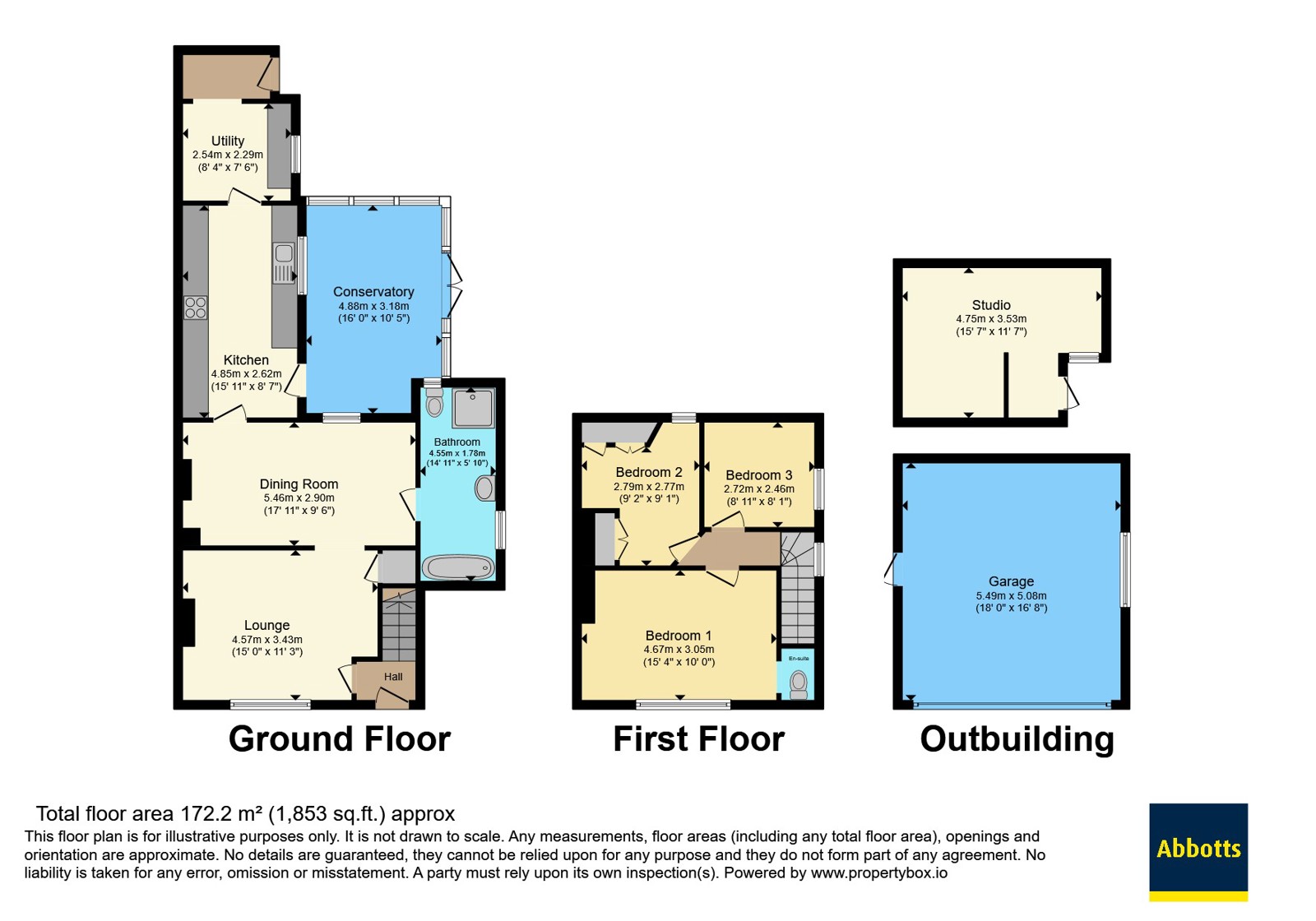 12 Palgrave Hall Cottages,, Palgrave Road, King's Lynn floorplan
