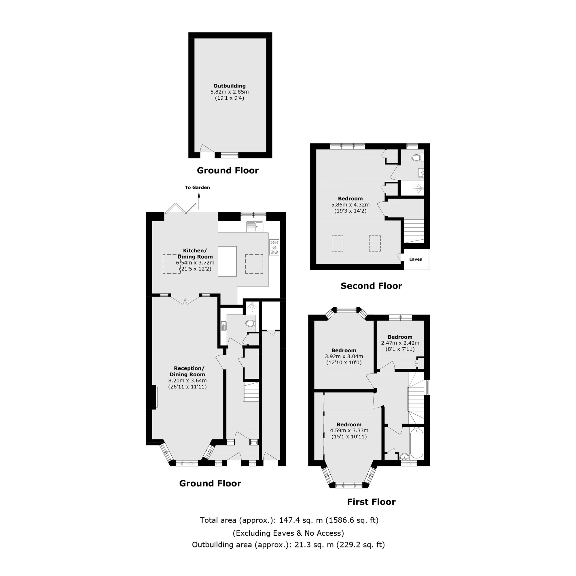 107, Nelson Road, Whitton floorplan