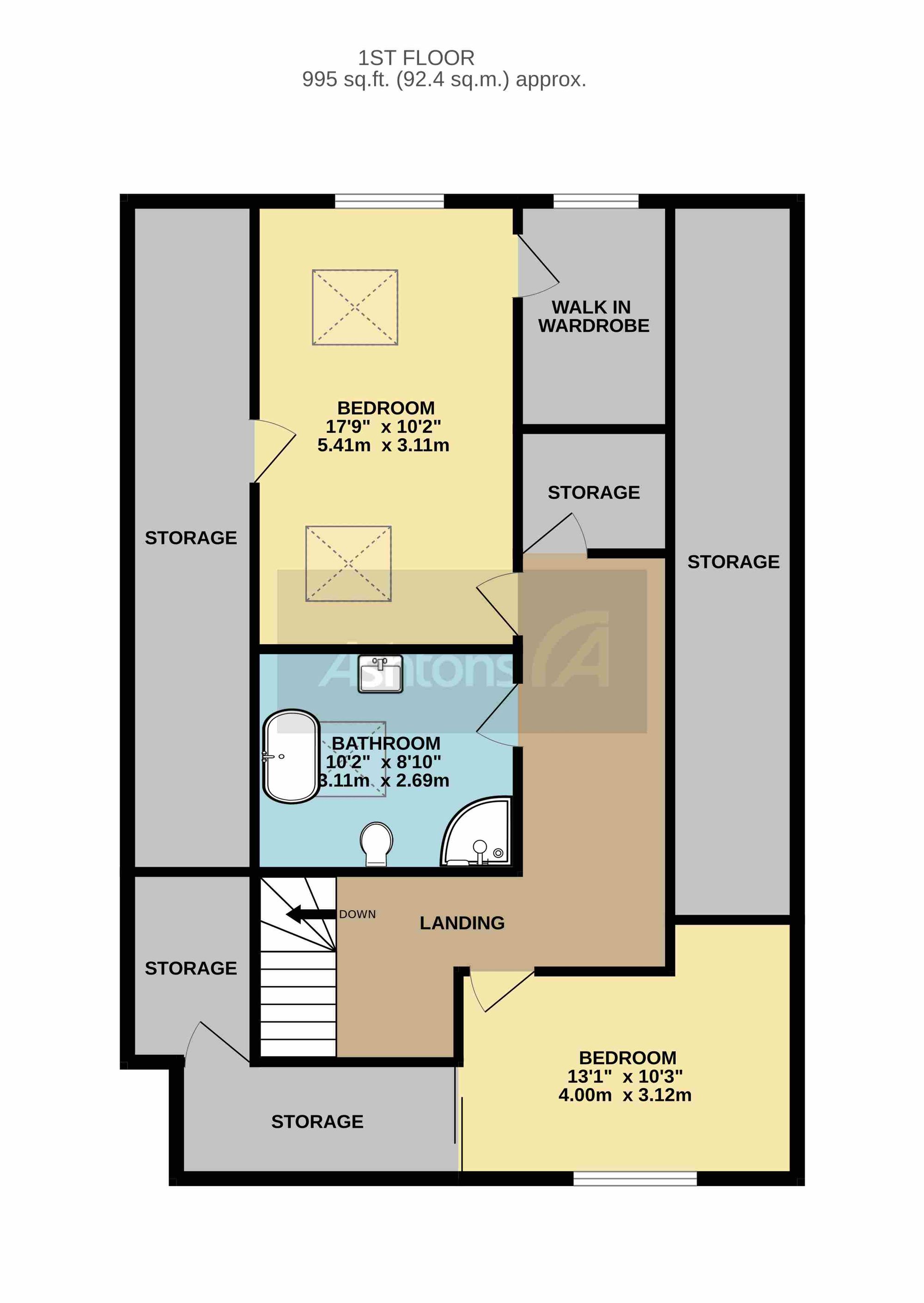 12 Welford Avenue, Warrington floorplan