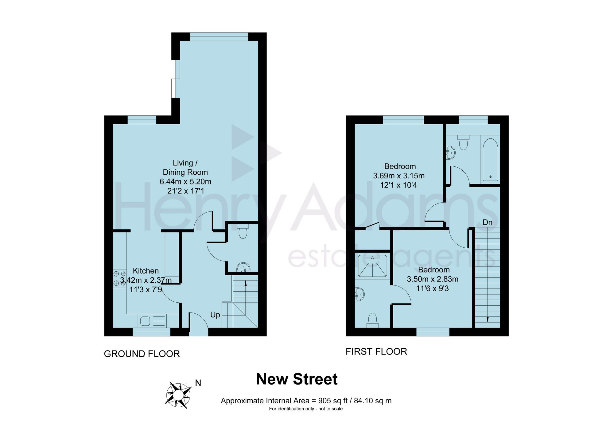 1 New Street, Horsham floorplan