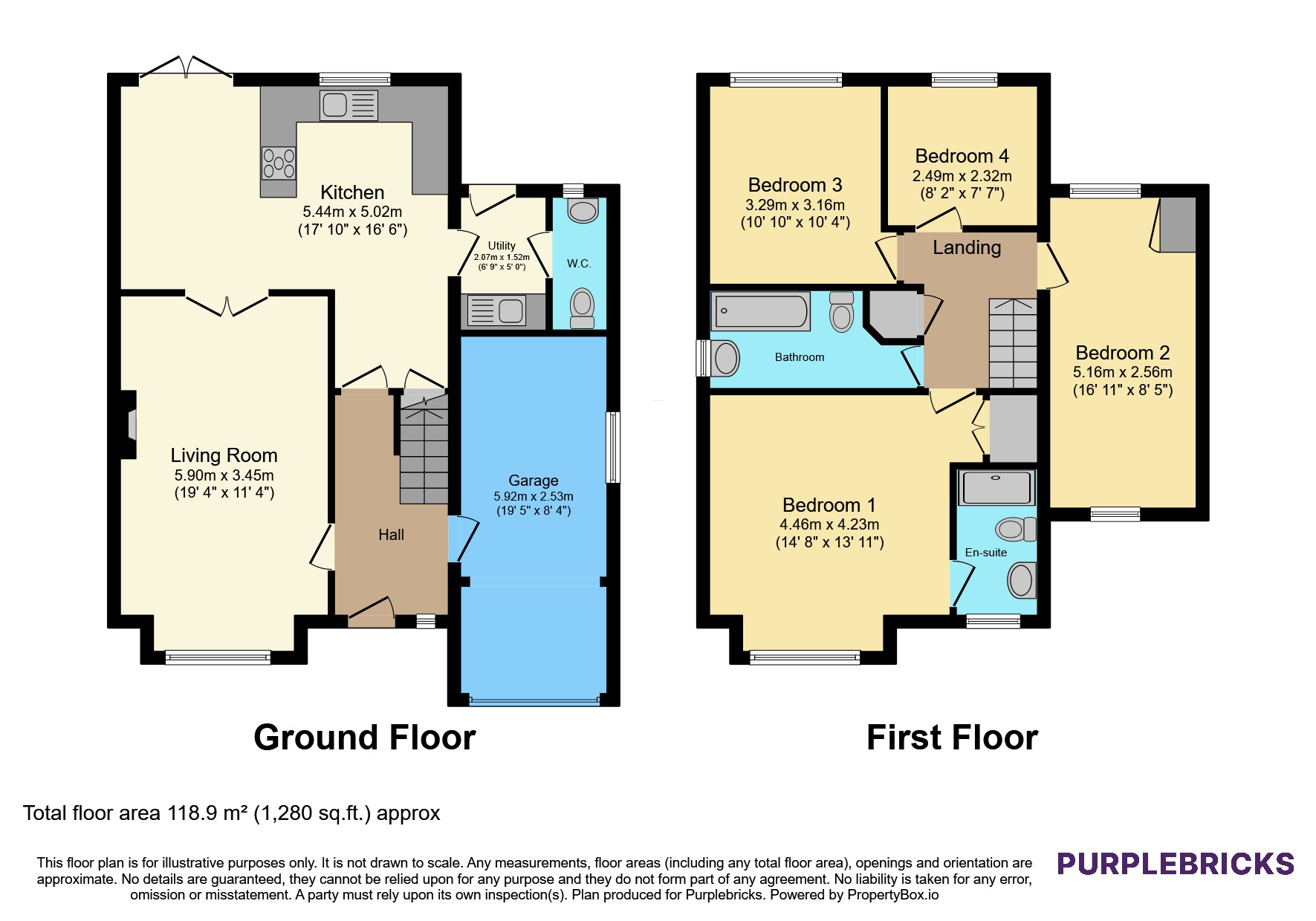 Waterloo Close, Flitwick floorplan